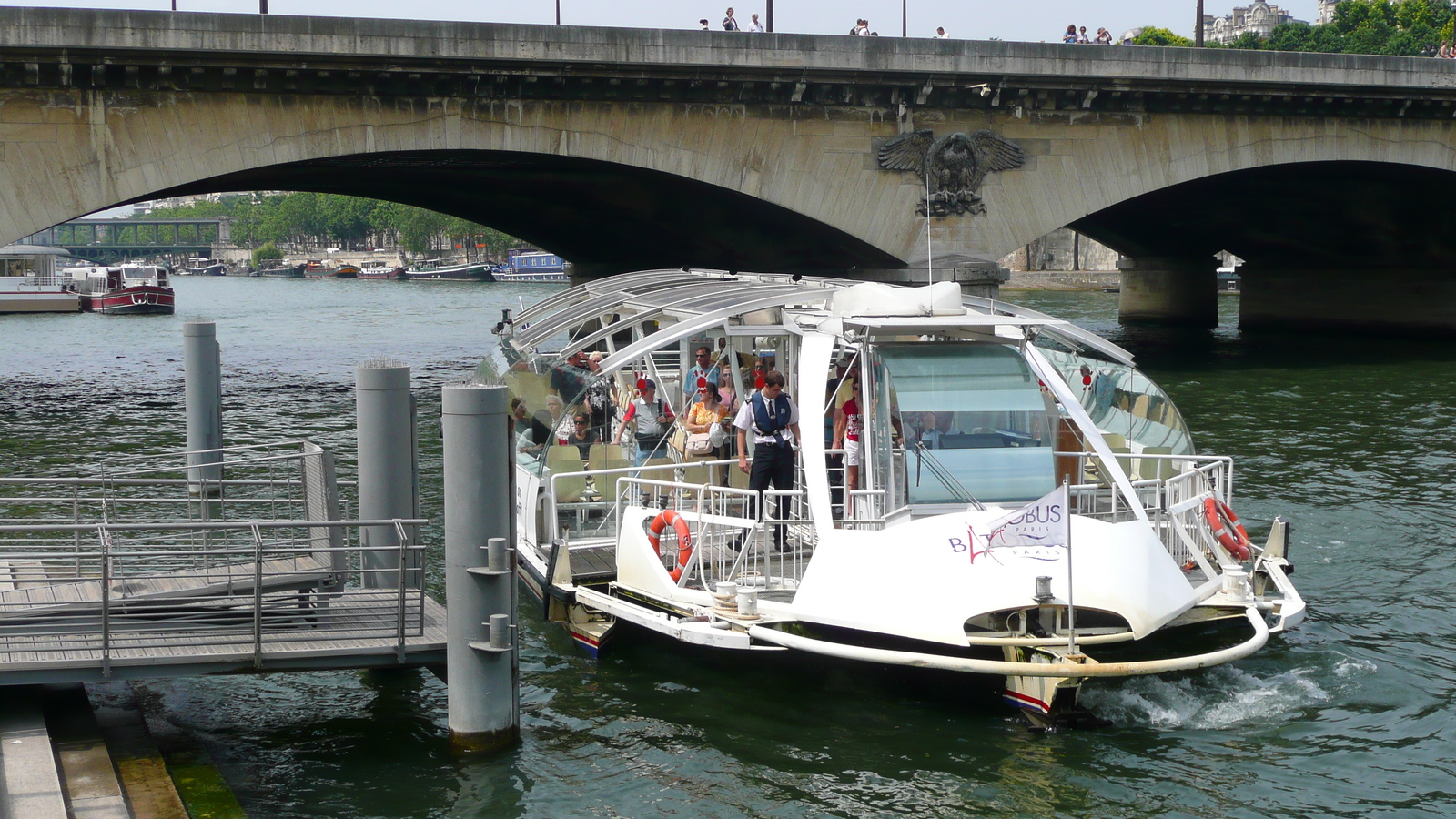 照片 法国(France) 巴黎(Paris) 巴黎观光船之旅(Batobus Trip) 2007-06 16