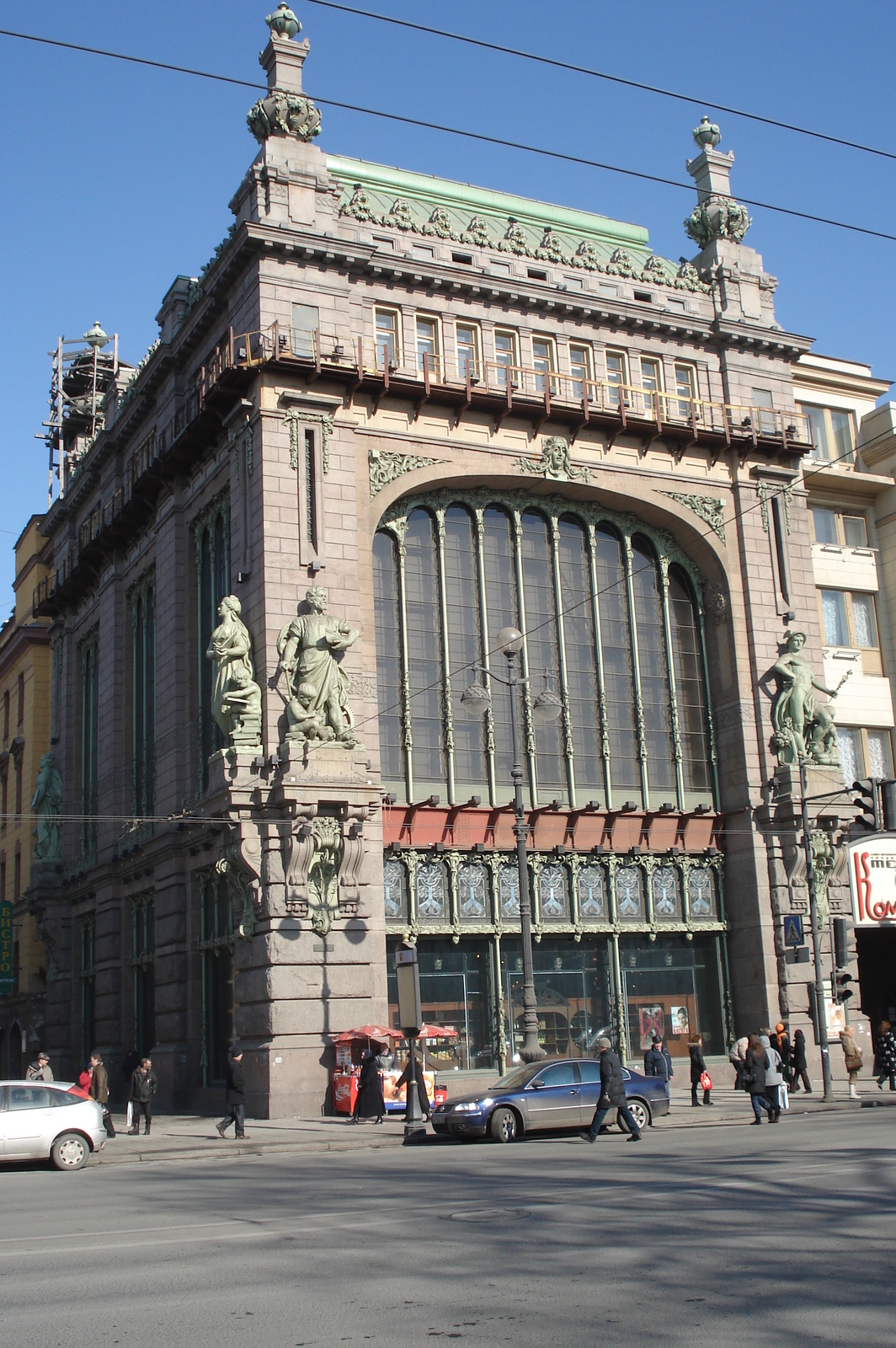 照片 俄罗斯(Russia) 圣彼得堡(St Petersburg) 涅瓦大街(Nevsky Prospect) 2006-03 27