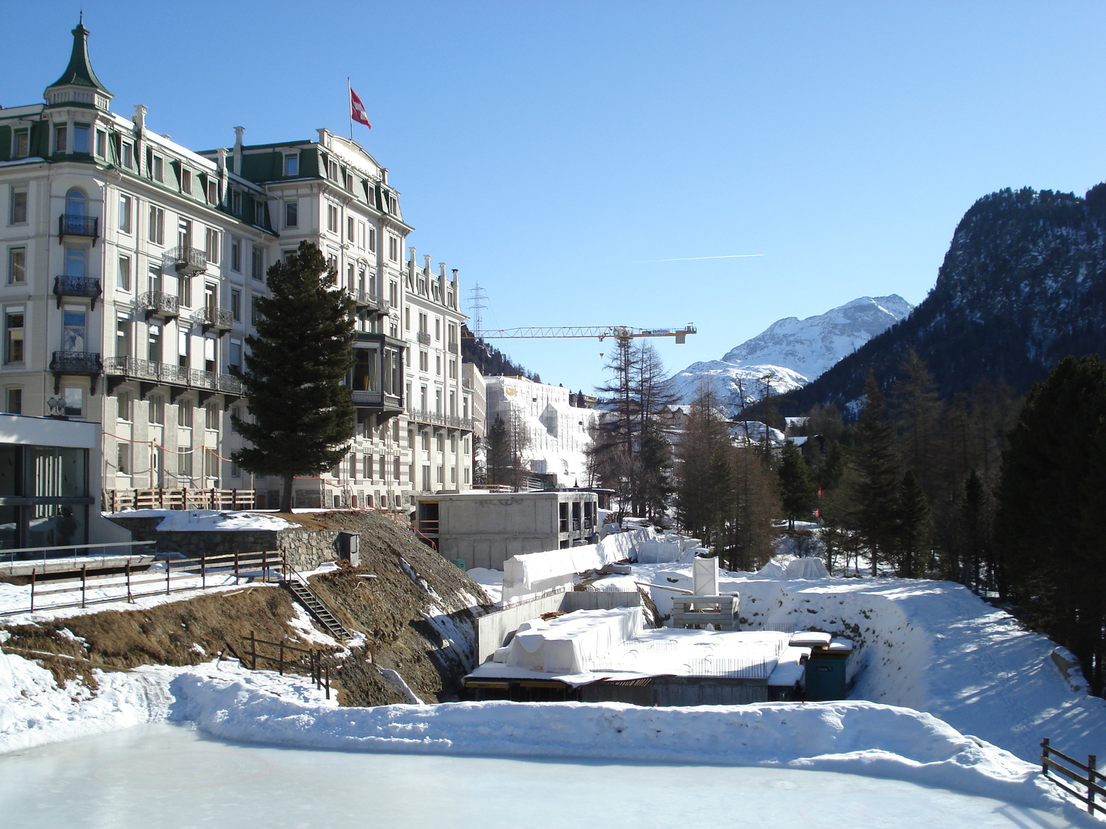 照片 瑞士(Switzerland) 蓬特雷西纳(Pontresina) 克罗宁霍夫大酒店(Grand Hotel Kronenhof) 2007-01 14