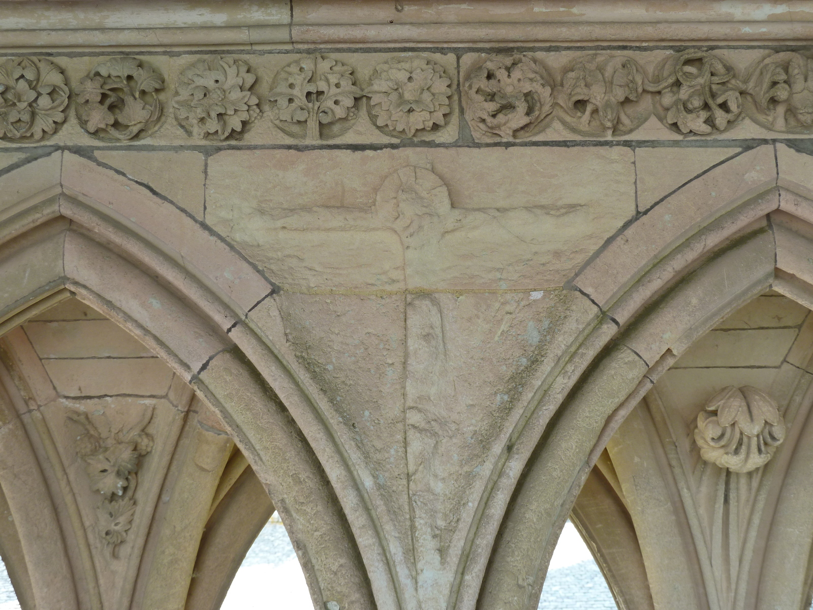照片 法国(France) 圣米歇尔山(Mont St Michel) 圣米歇尔山修道院回廊(Mont St Michel Abbey Cloister) 2010-04 52