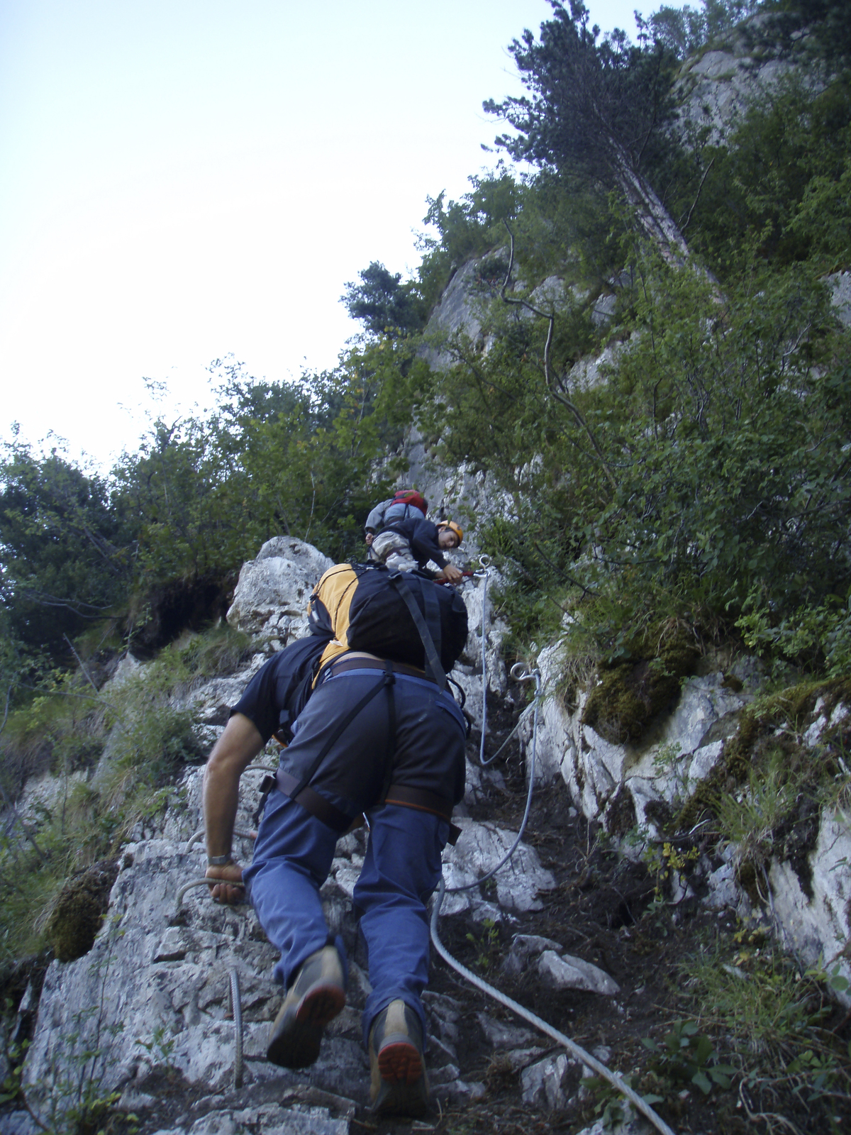 照片 法国(France) 维克德索(Vicdessos) 北线铁索攀岩(Via Ferrata North) 2007-08 29