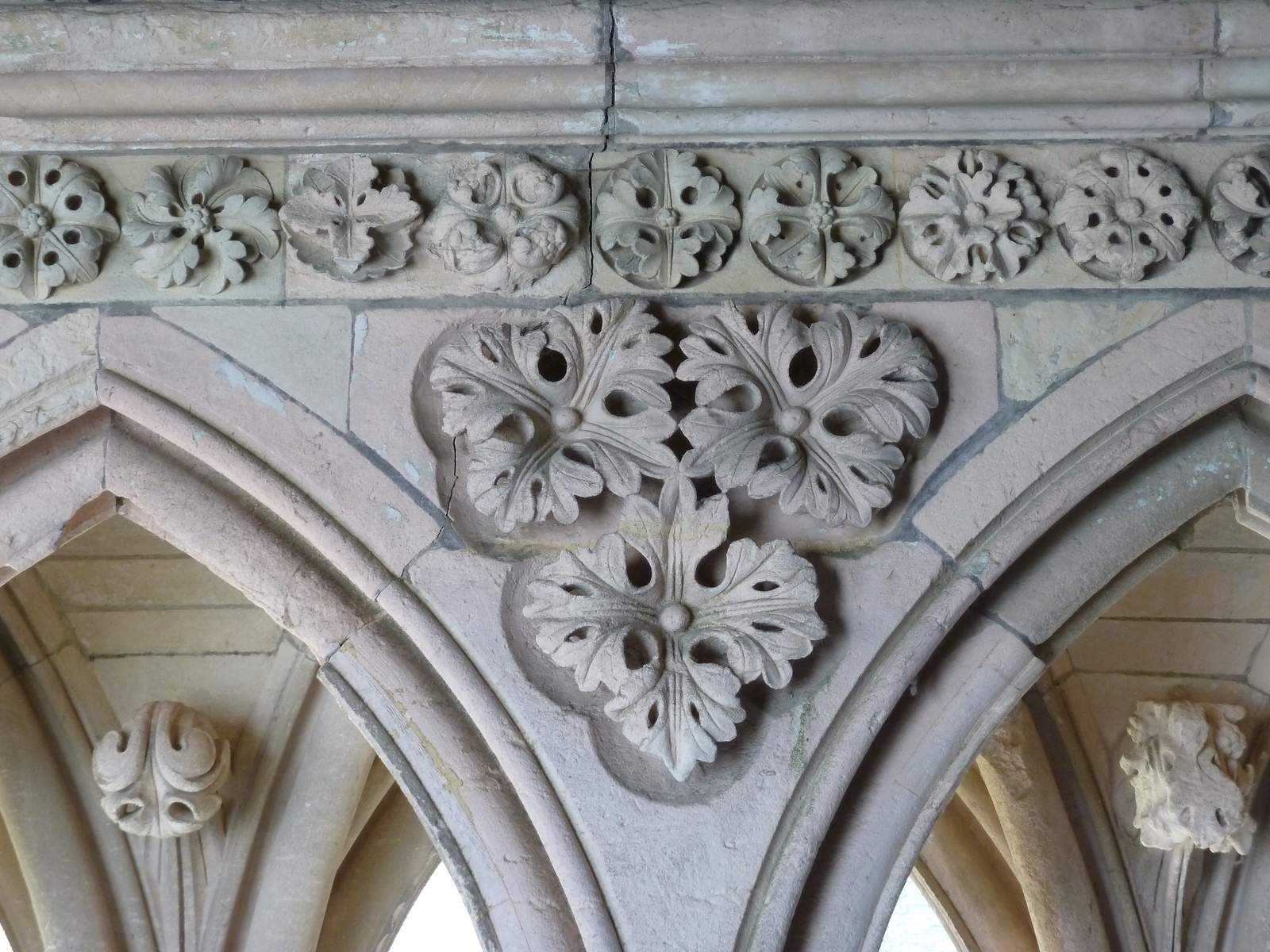 照片 法国(France) 圣米歇尔山(Mont St Michel) 圣米歇尔山修道院回廊(Mont St Michel Abbey Cloister) 2010-04 47