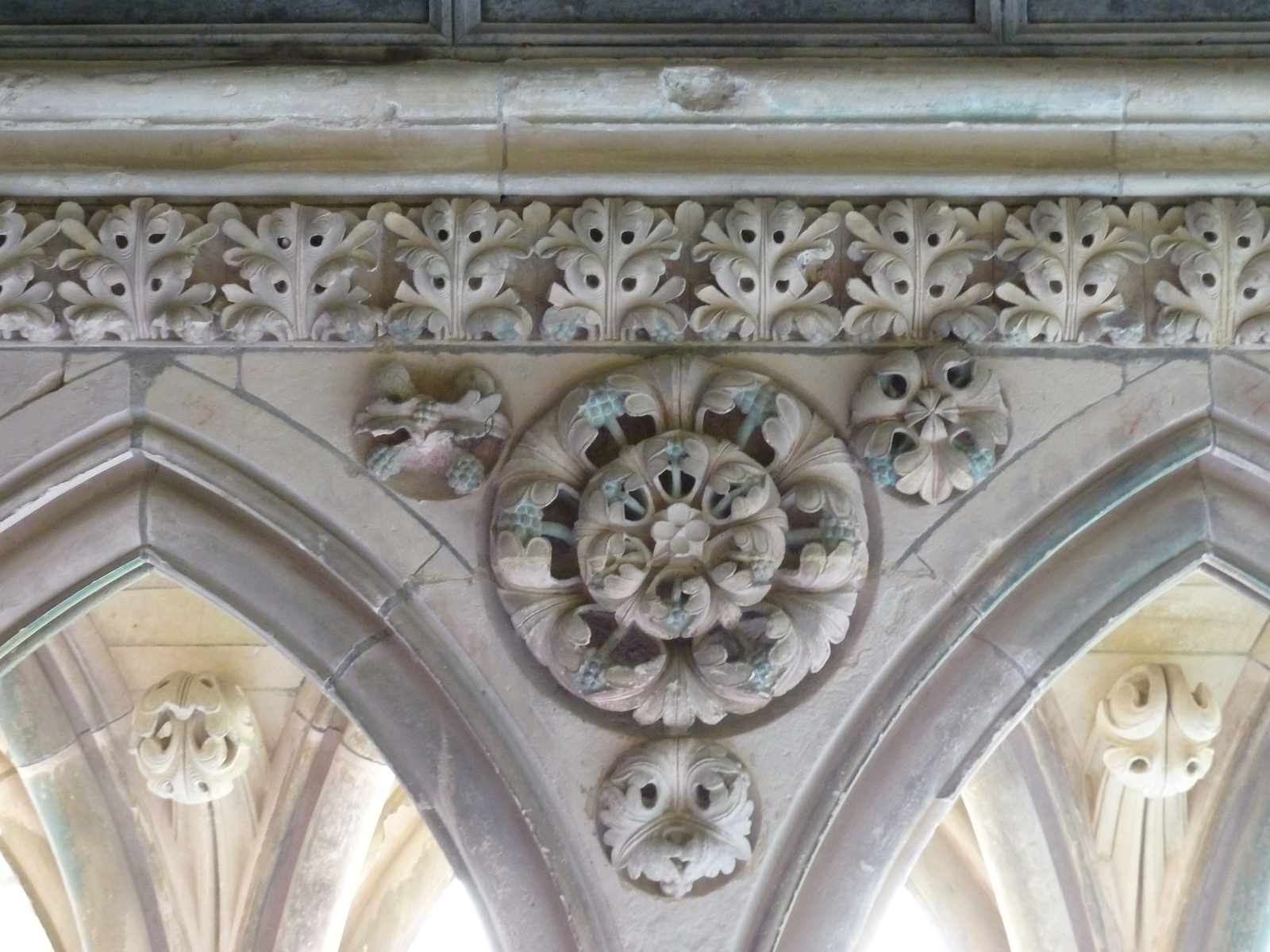 照片 法国(France) 圣米歇尔山(Mont St Michel) 圣米歇尔山修道院回廊(Mont St Michel Abbey Cloister) 2010-04 36