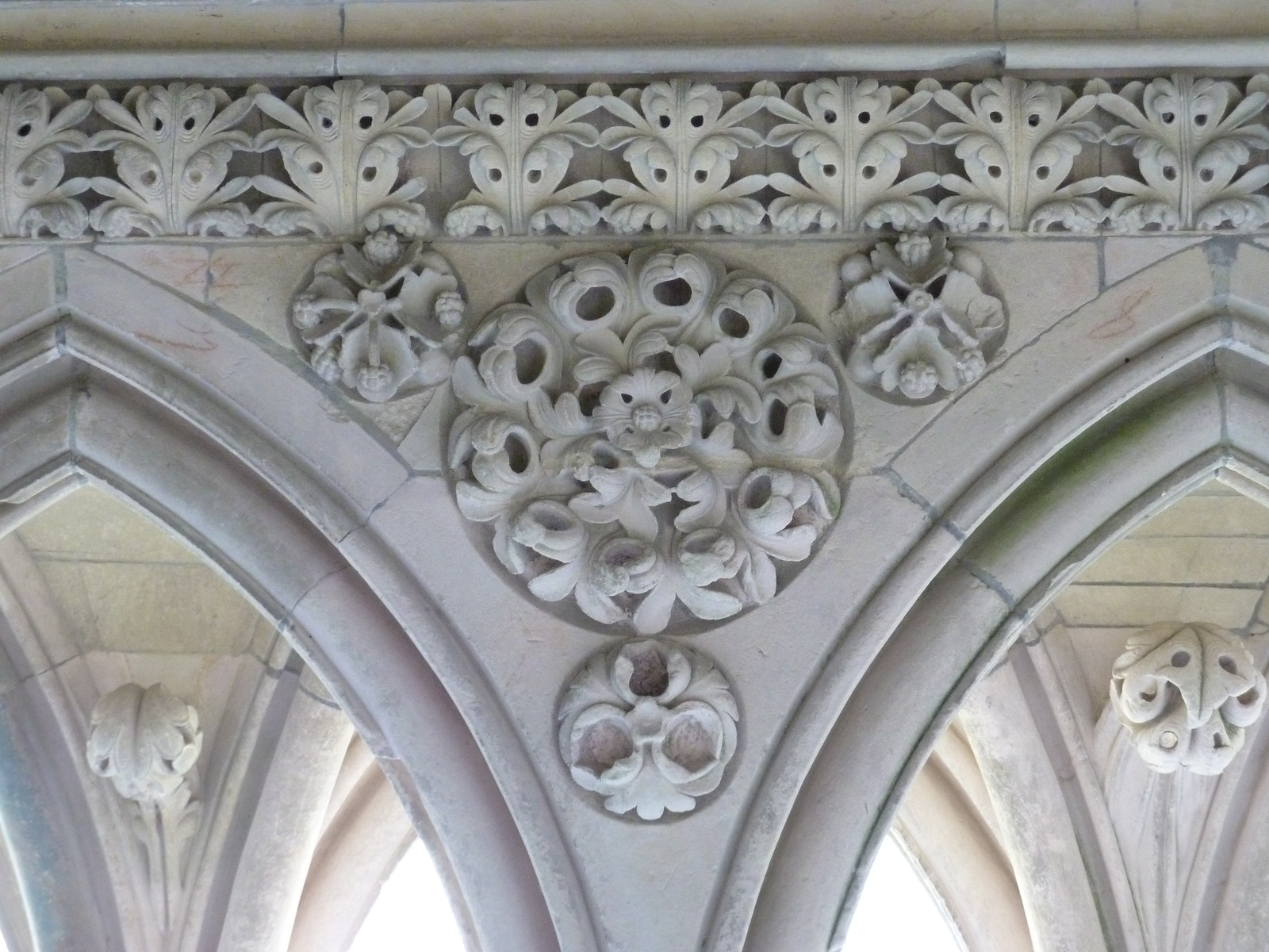 照片 法国(France) 圣米歇尔山(Mont St Michel) 圣米歇尔山修道院回廊(Mont St Michel Abbey Cloister) 2010-04 57
