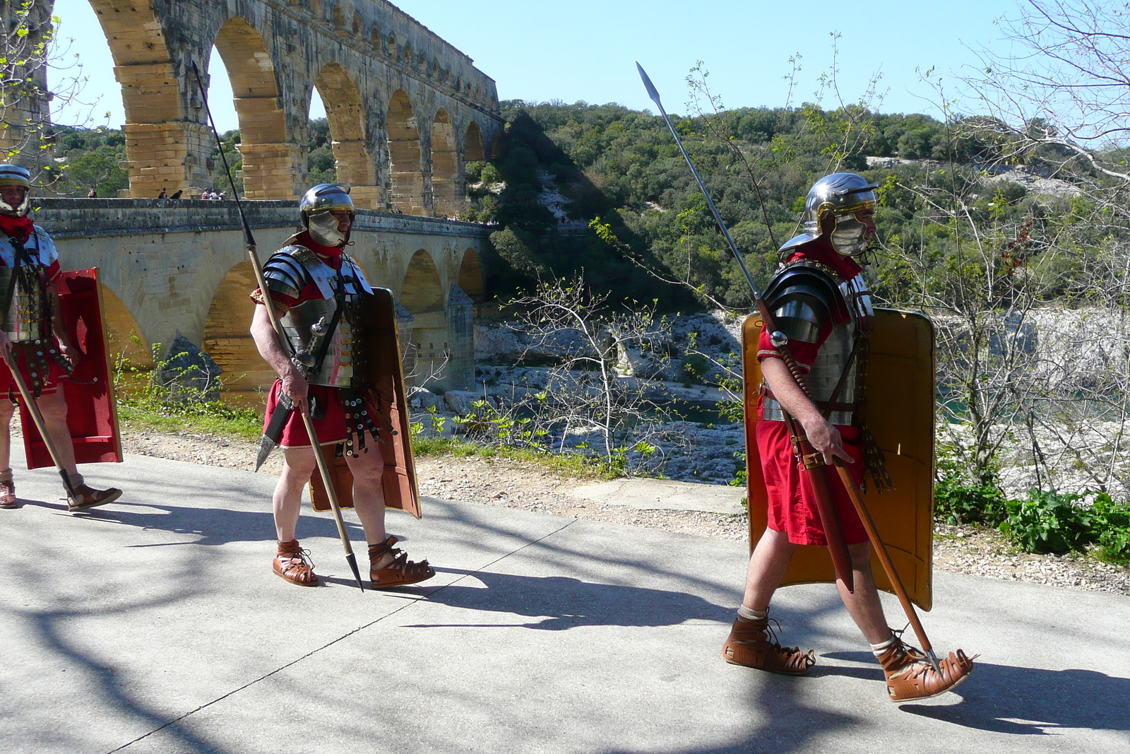 照片 法国(France) 加尔桥(Pont du Gard) 2008-04 62