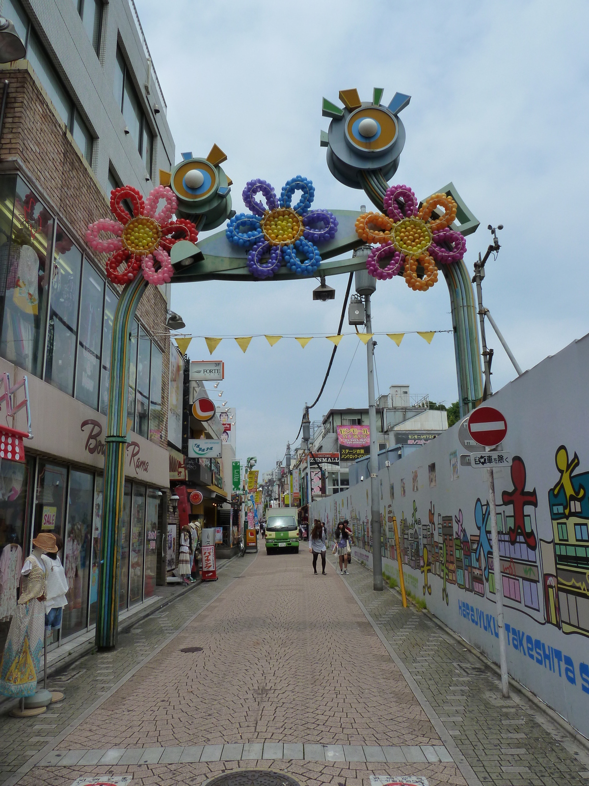 照片 日本(Japan) 东京(Tokyo) 竹下通(Takeshita Street) 2010-06 18