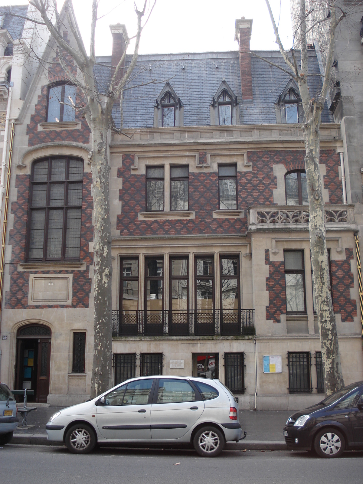 照片 法国(France) 巴黎(Paris) 第十七区(17th Arrondissement) 马勒泽布广场(Place Malesherbes) 2006-03 30