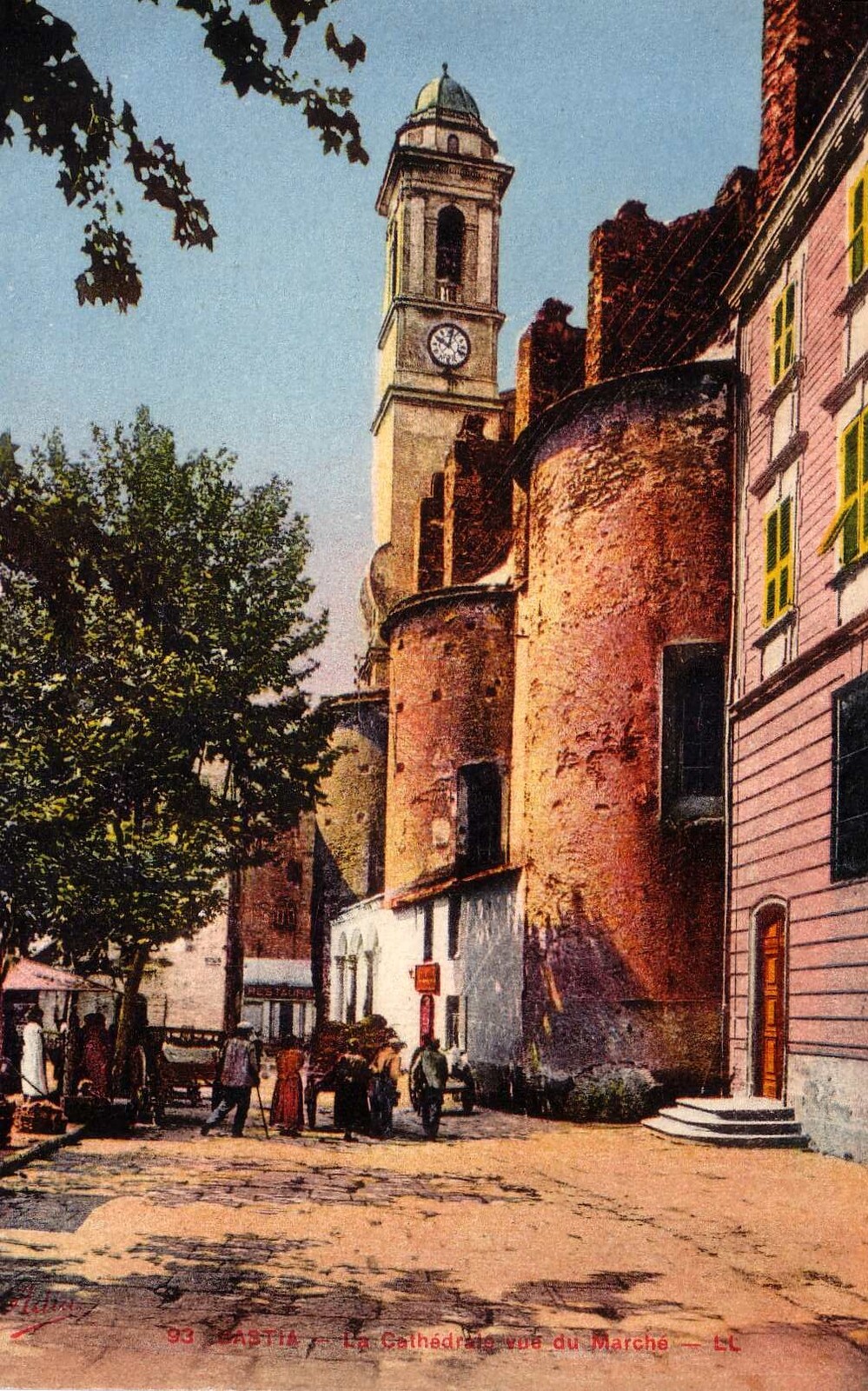 照片 法国(France) 科西嘉岛(Corsica) 老明信片(Old Postcards) 巴斯蒂亚(Bastia) 1900-01 17