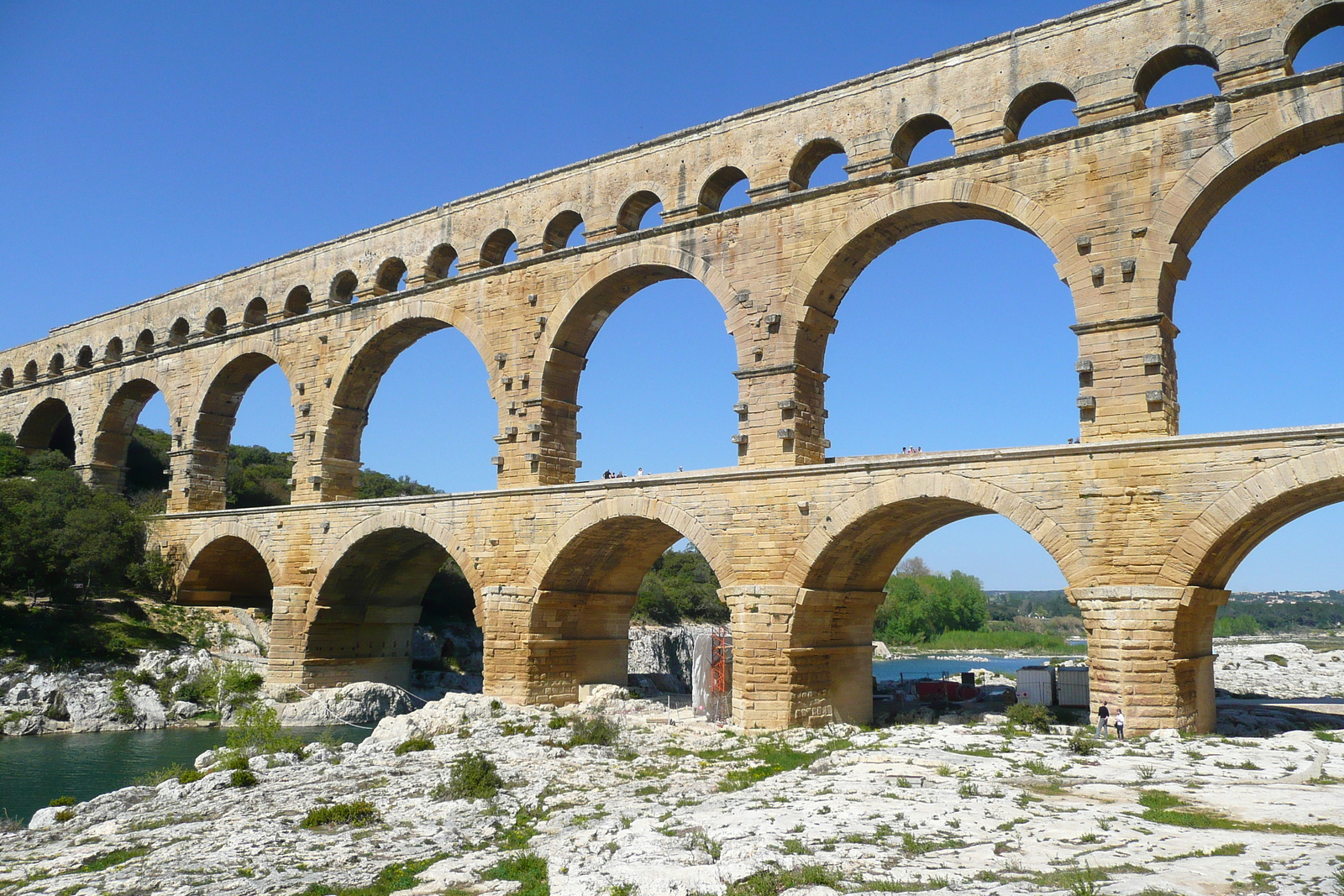照片 法国(France) 加尔桥(Pont du Gard) 2008-04 48