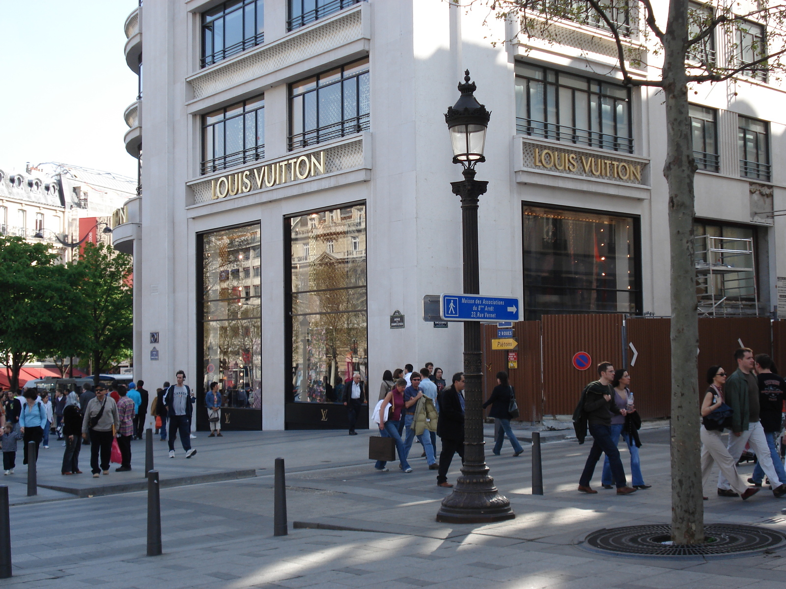 照片 法国(France) 巴黎(Paris) 香榭丽舍大街(Champs Elysees) 2006-04 31