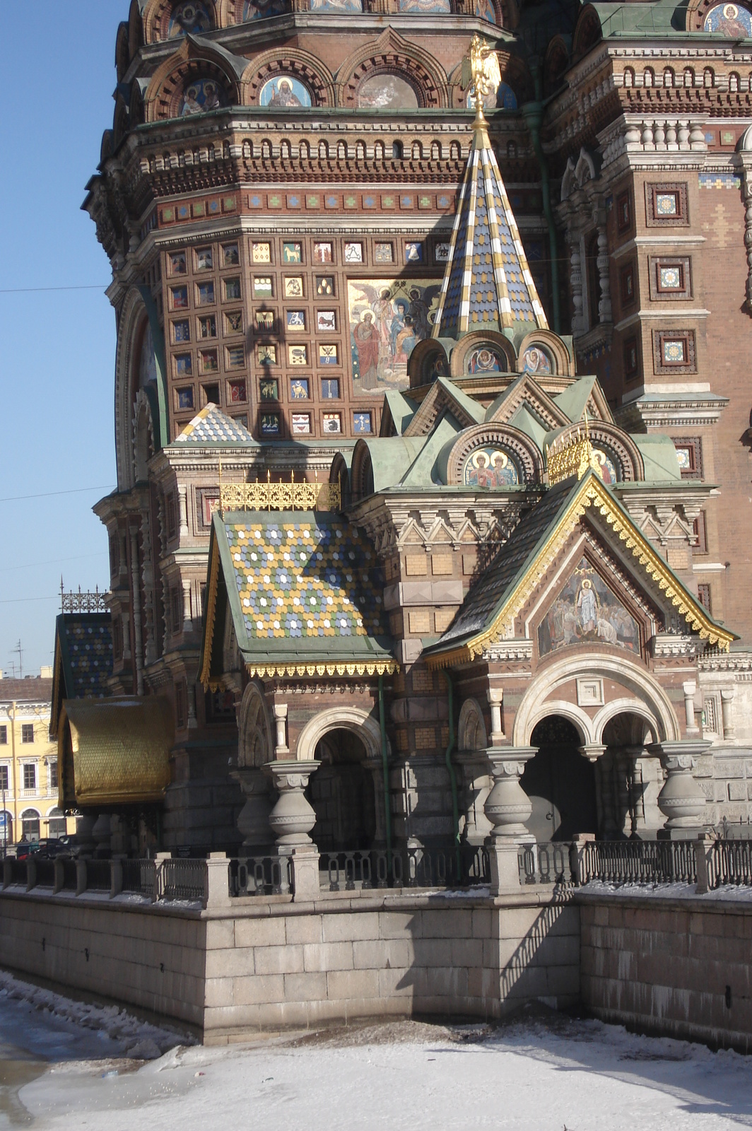 照片 俄罗斯(Russia) 圣彼得堡(St Petersburg) 滴血救世主教堂(Church of the Savior on Blood) 2006-03 18