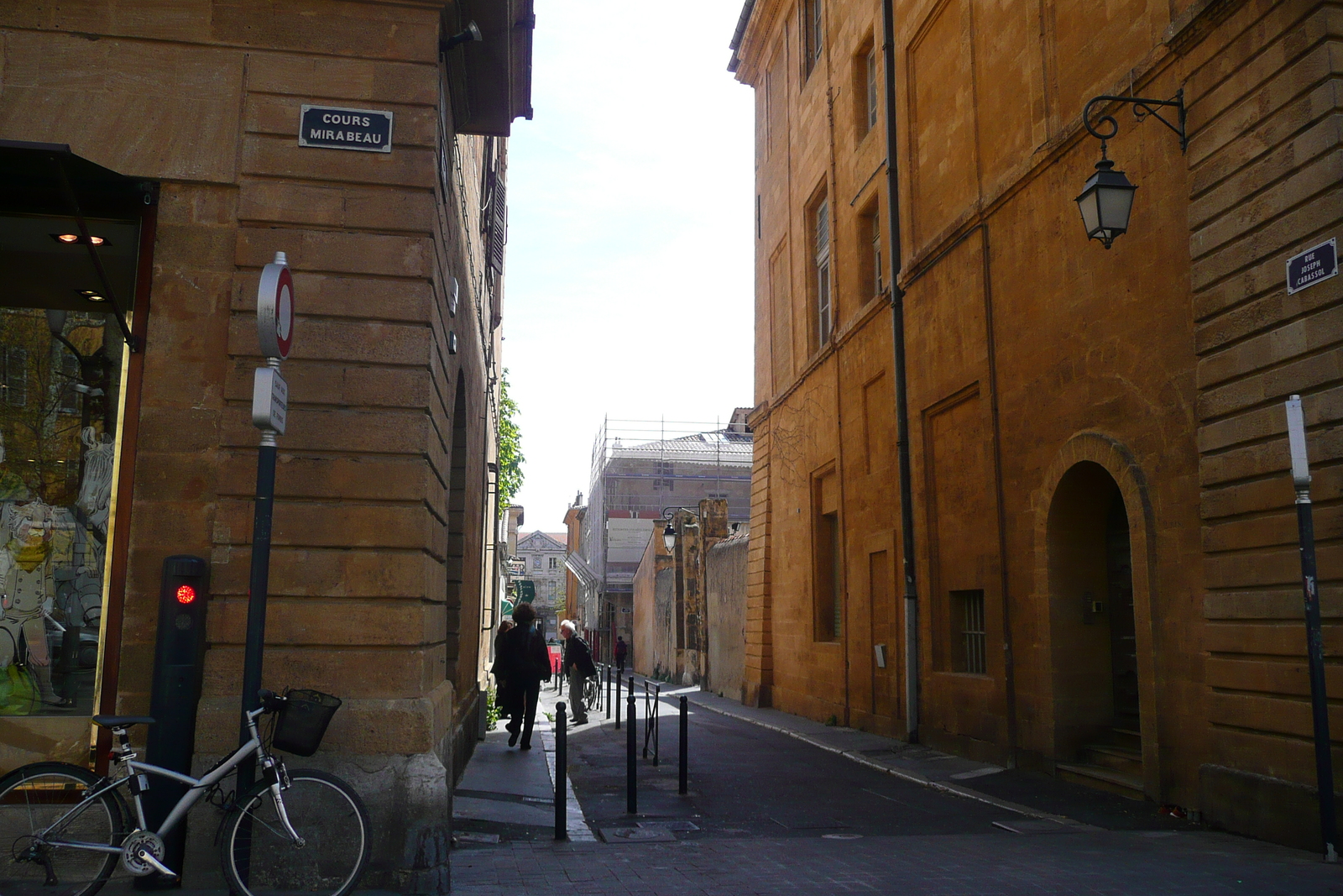 照片 法国(France) 普罗旺斯地区艾克斯(Aix en Provence) 米拉波林荫大道(Cours Mirabeau) 2008-04 6