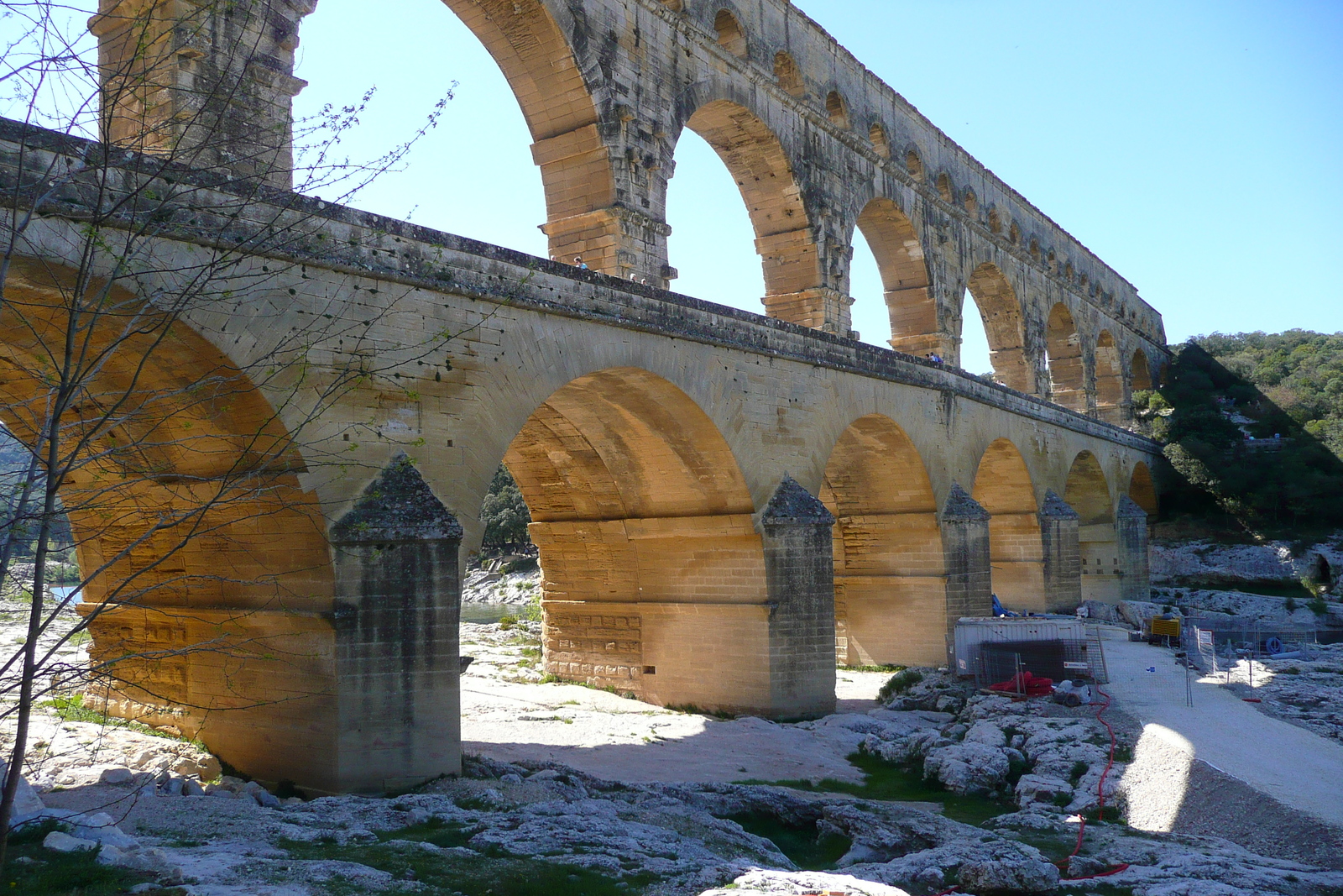 照片 法国(France) 加尔桥(Pont du Gard) 2008-04 37