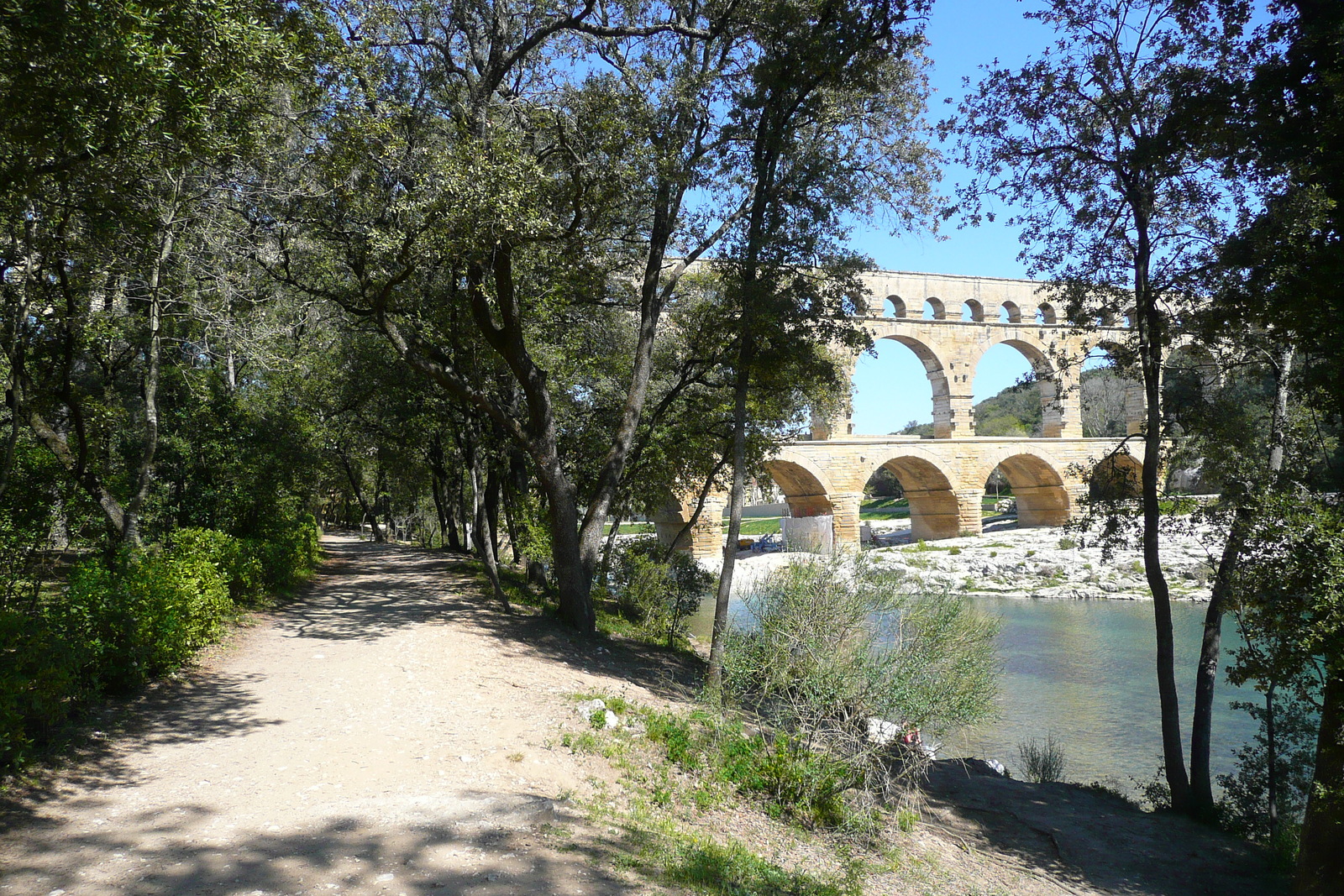 照片 法国(France) 加尔桥(Pont du Gard) 2008-04 4