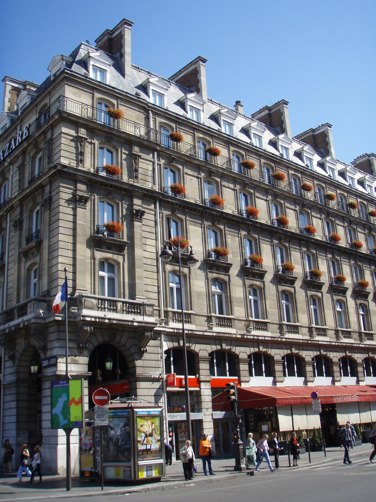 照片 法国(France) 巴黎(Paris) 圣拉扎尔火车站(Gare St Lazare) 2007-07 4