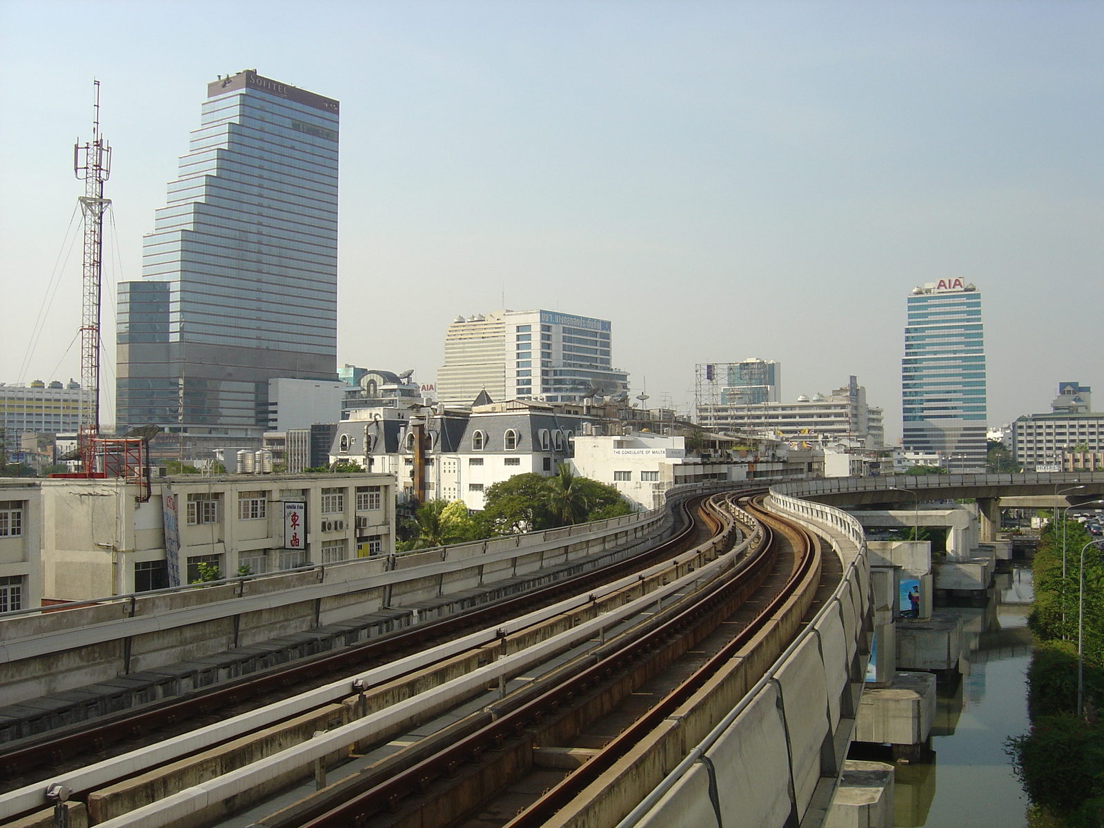 照片 泰国(Thailand) 曼谷(Bangkok) 轻轨(Sky Train) 2004-12 52