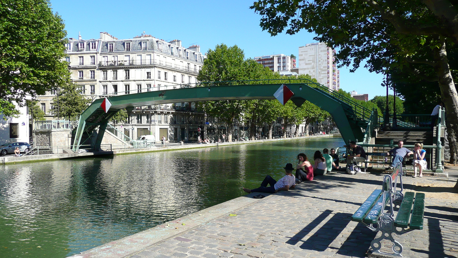照片 法国(France) 巴黎(Paris) 圣马丁运河(Canal St Martin) 2007-08 172