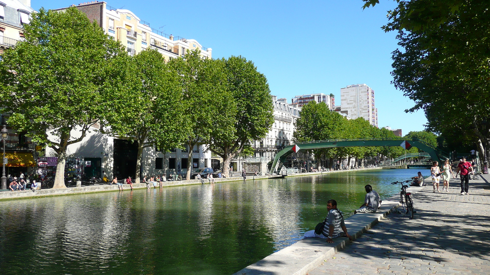照片 法国(France) 巴黎(Paris) 圣马丁运河(Canal St Martin) 2007-08 160