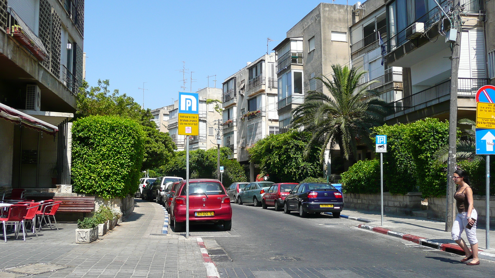 照片 以色列(Israel) 特拉维夫(Tel Aviv) 伊本·加比罗尔街(Ibn Gvirol Street) 2007-06 13