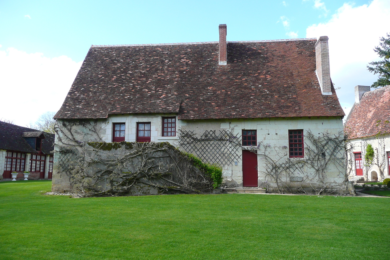 照片 法国(France) 舍农索城堡(Chenonceau Castle) 舍农索城堡花园(Gardens of Chenonceau) 2008-04 21