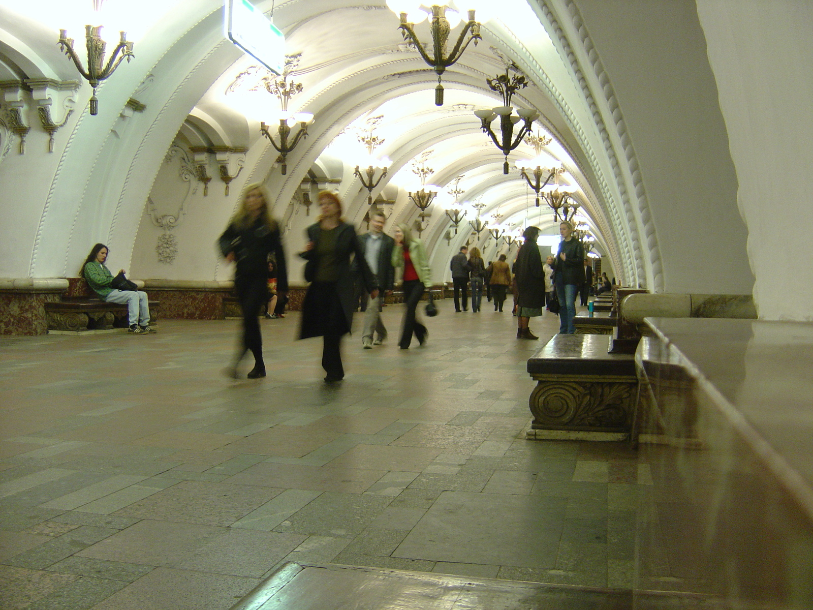 照片 俄罗斯(Russia) 莫斯科(Moscow) 地铁(Subway) 2005-04 7