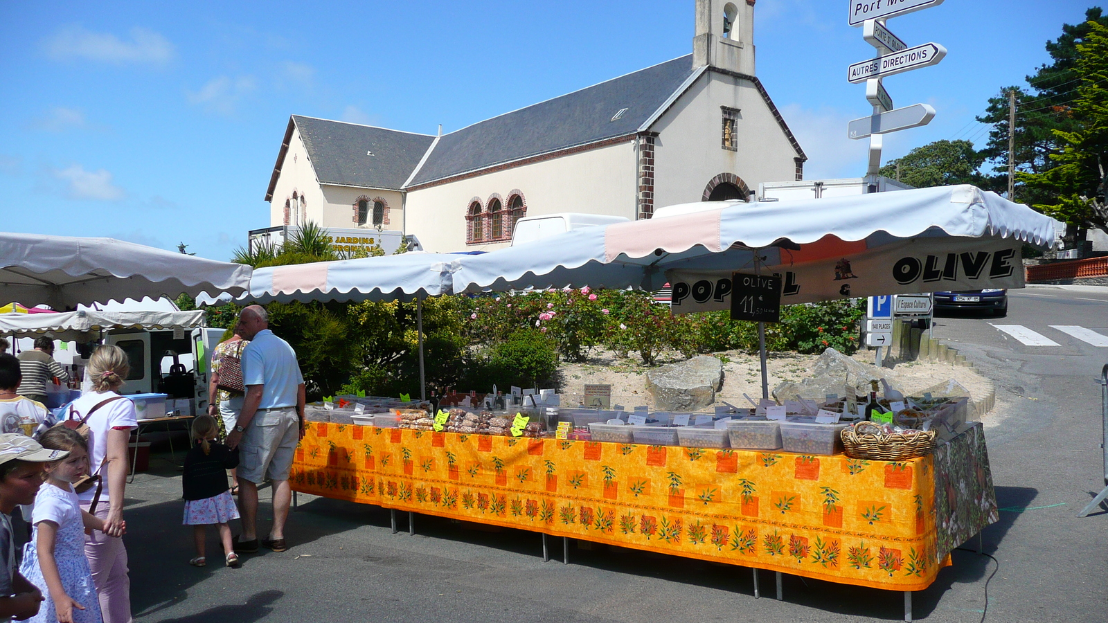 照片 法国(France) 普雷法耶(Prefailles) 普雷法耶集市(Market in Prefailles) 2007-07 7