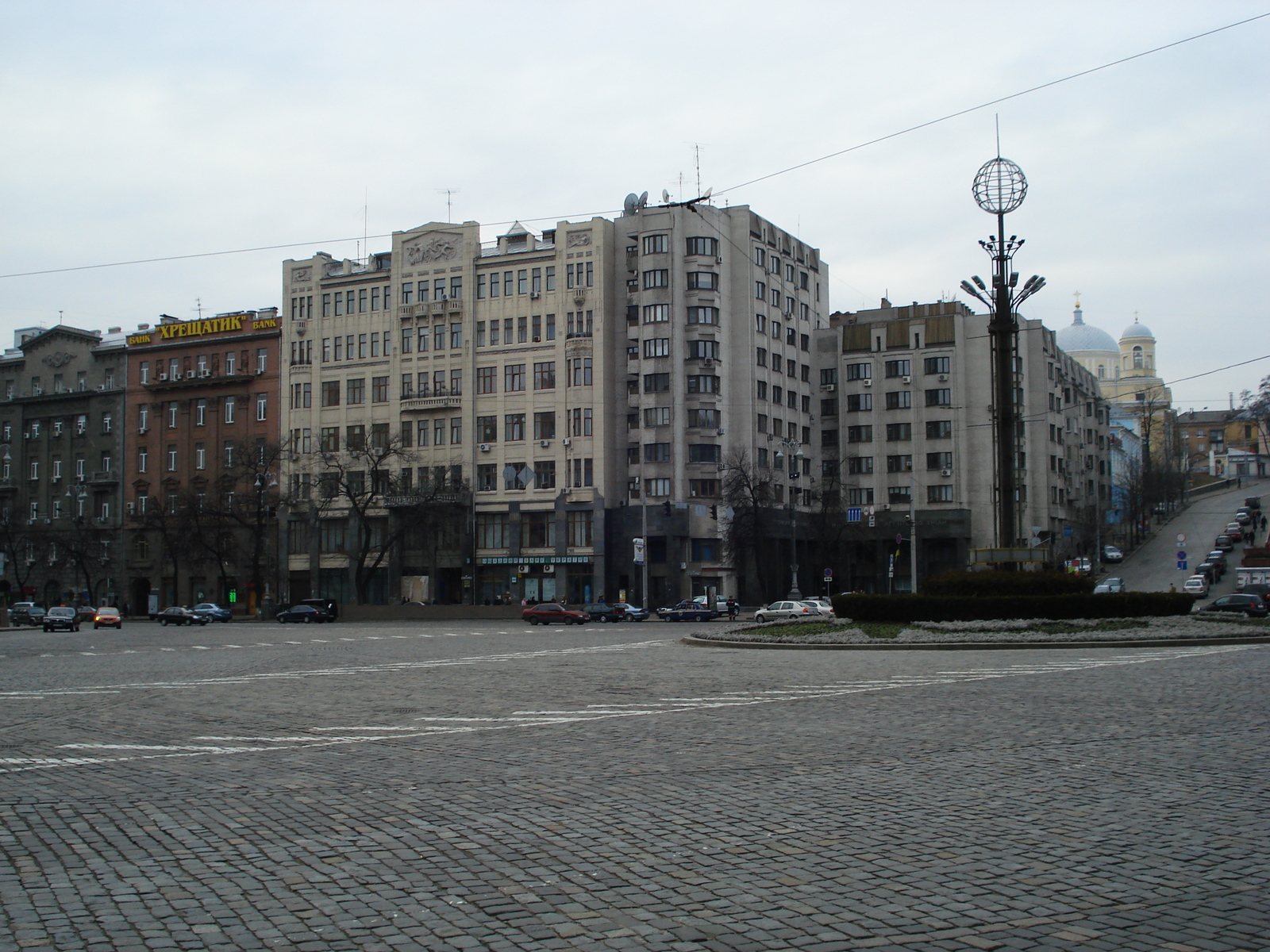 照片 乌克兰(Ukraine) 基辅(Kiev) 赫雷夏蒂克大街(Kreschatyk Street) 2007-03 78