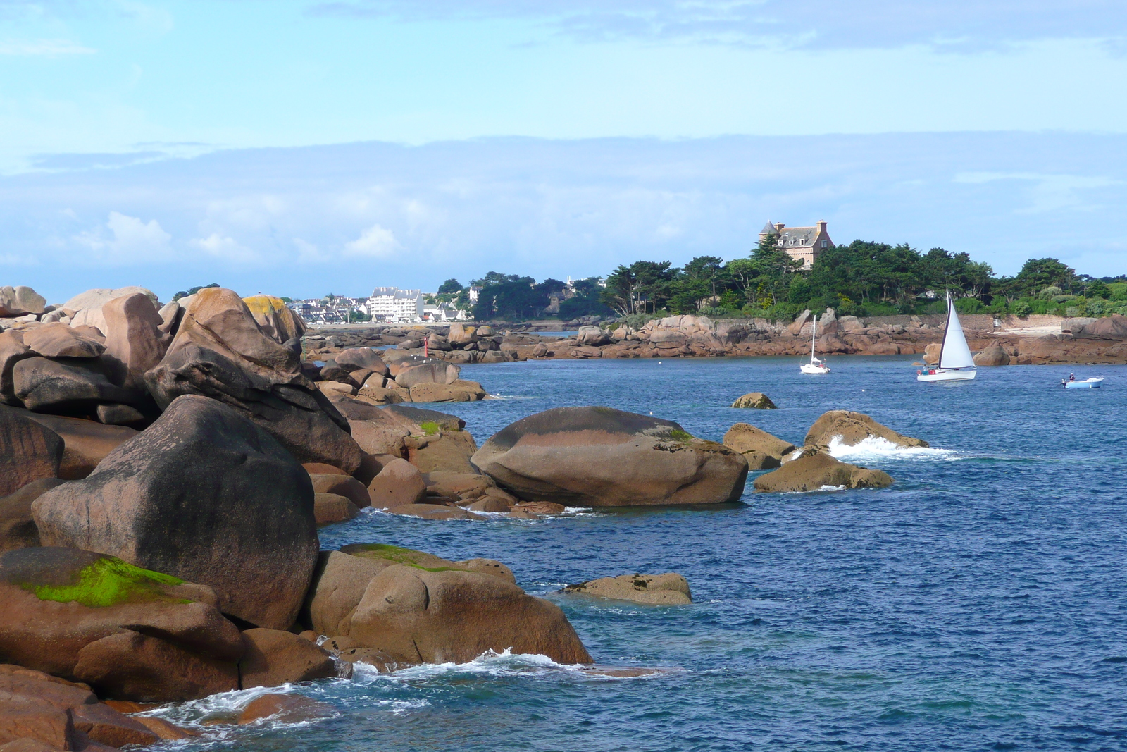 照片 法国(France) 佩罗斯-吉雷克(Perros Guirec) 粉红花岗岩海岸(Cote de granite rose) 2007-08 20