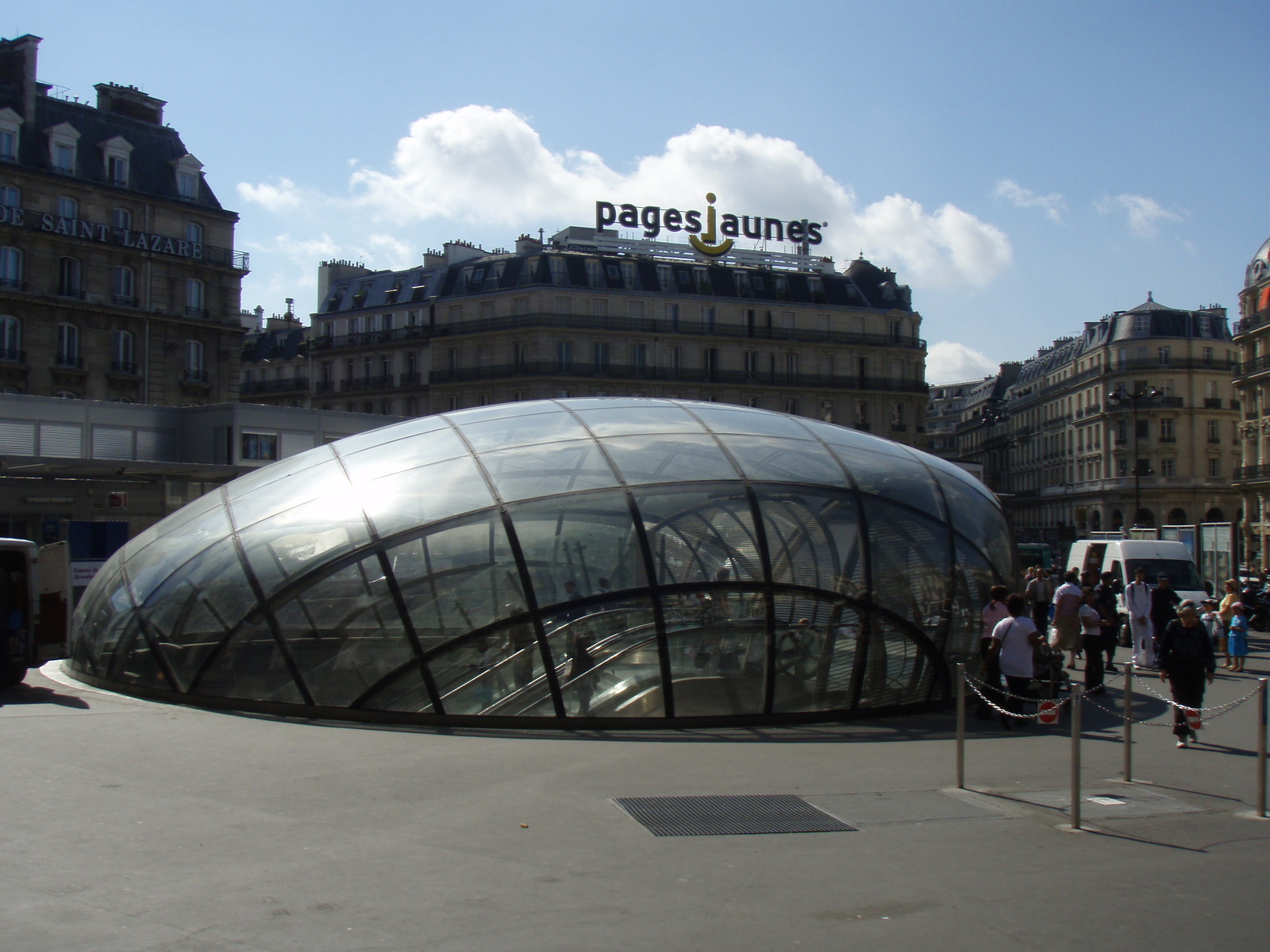 照片 法国(France) 巴黎(Paris) 圣拉扎尔火车站(Gare St Lazare) 2007-07 26