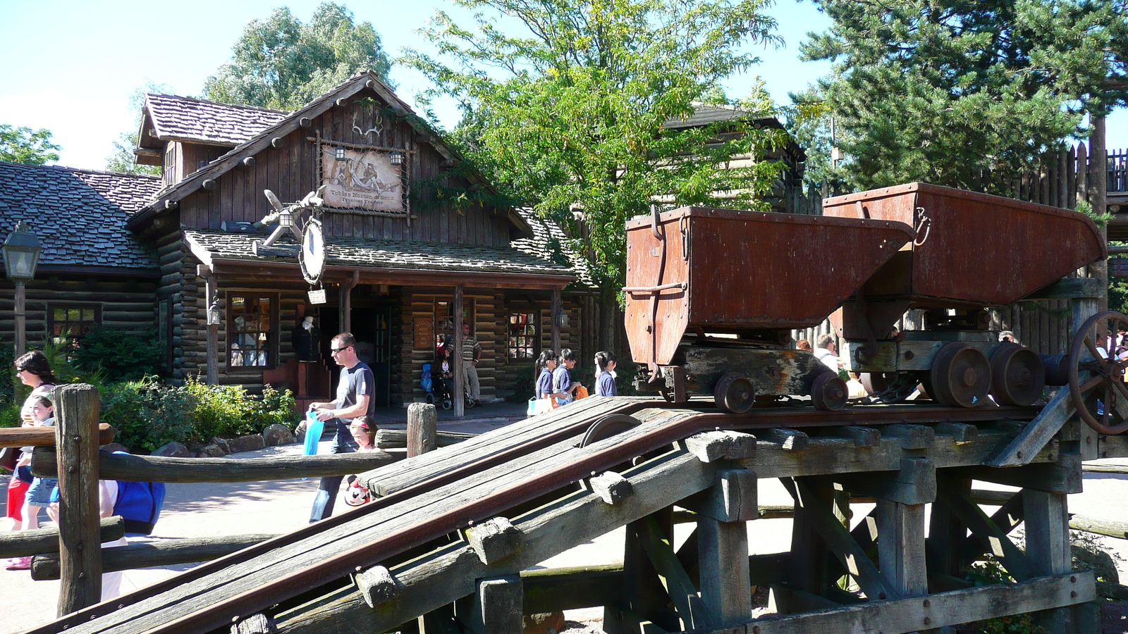 照片 法国(France) 巴黎迪士尼乐园(Disneyland Paris) 狂野西部传奇(Legends of the wild west) 2007-07 15