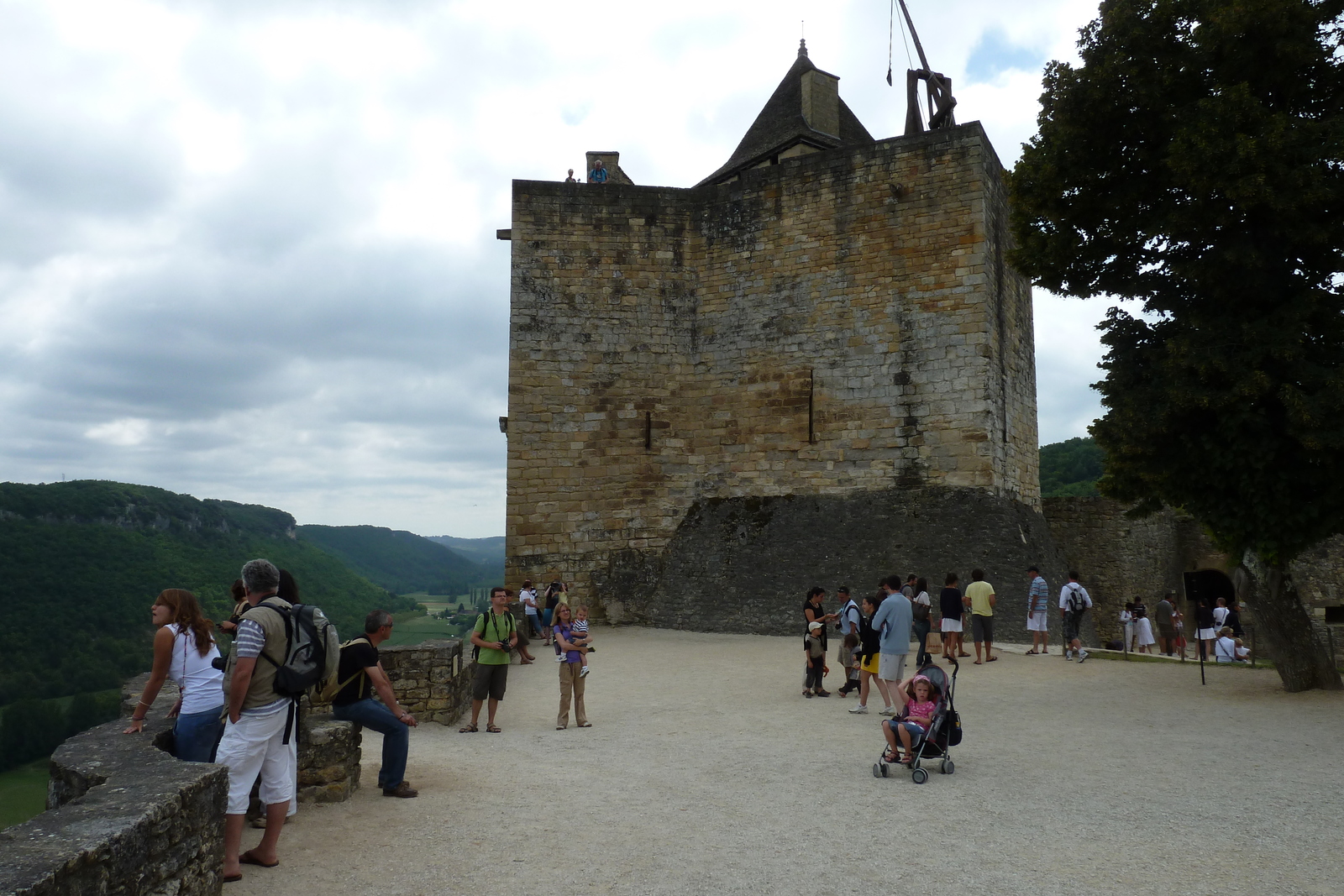 照片 法国(France) 卡斯泰尔诺城堡(Castelnaud castle) 2010-08 13