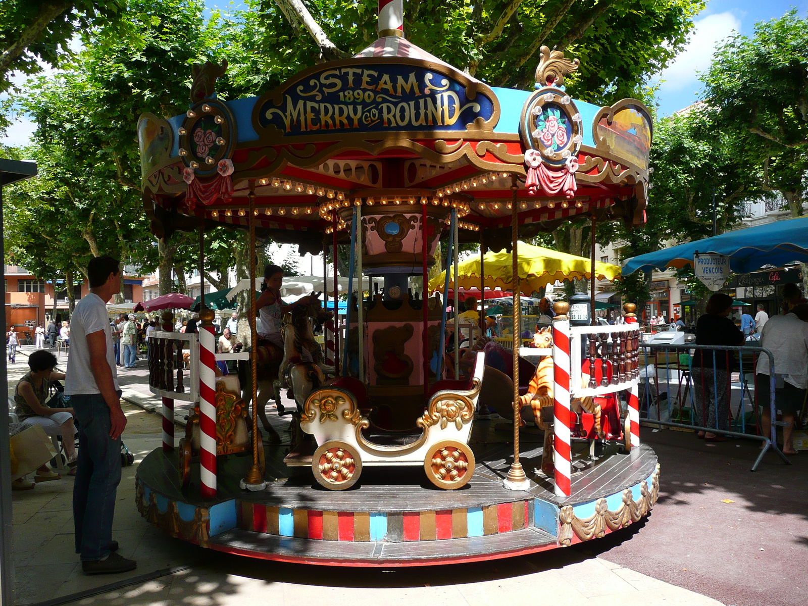 照片 法国(France) 旺斯(Vence) 大花园广场(Place du Grand Jardin) 2007-07 32