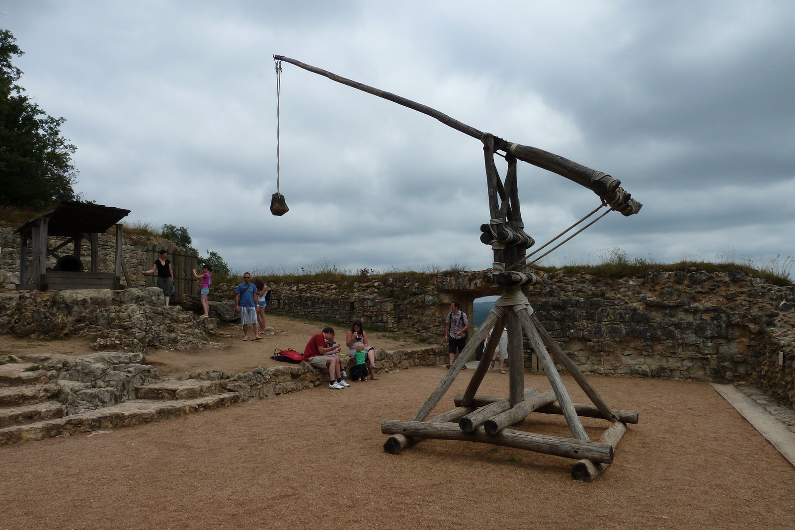 照片 法国(France) 卡斯泰尔诺城堡(Castelnaud castle) 2010-08 24