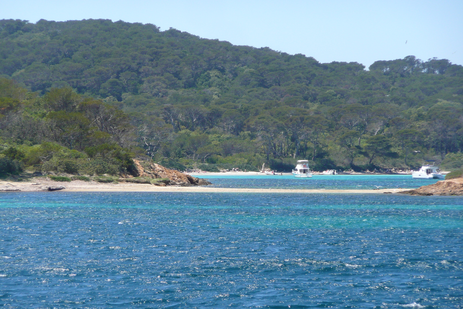 照片 法国(France) 波克罗勒岛(Porquerolles Island) 乘船前往波克罗勒岛(Boat trip to Porquerolles) 2008-05 38