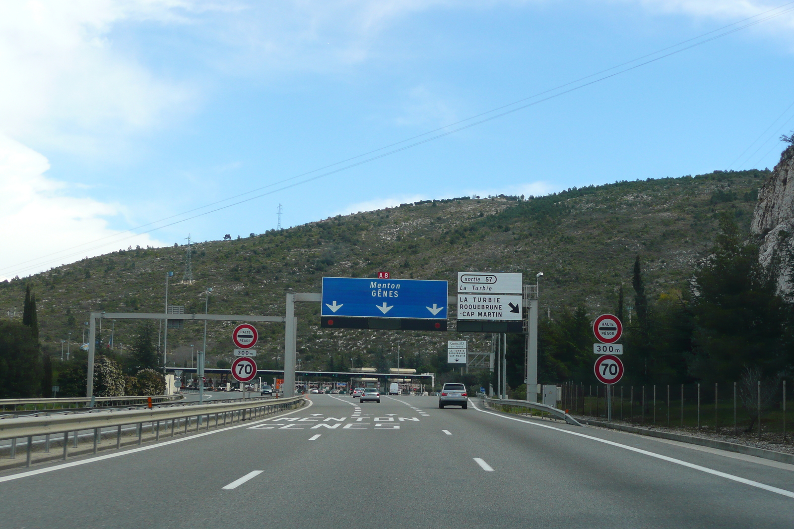 照片 法国(France) 蔚蓝海岸(French Riviera) 尼斯至芒通公路(Nice to Menton road) 2008-03 25