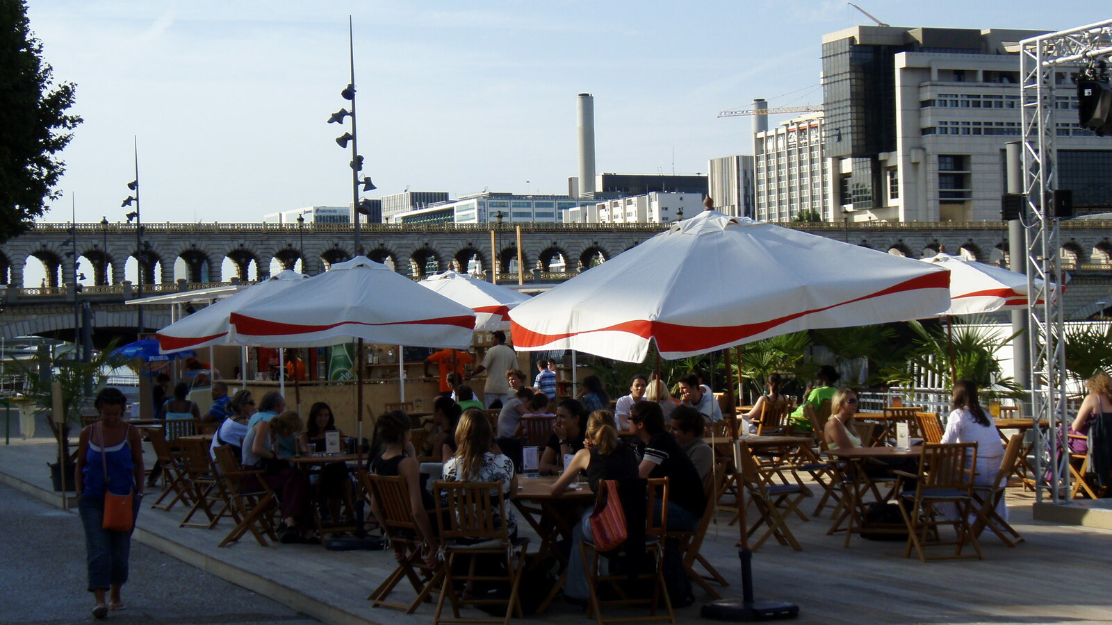 照片 法国(France) 巴黎(Paris) 贝西巴黎沙滩(Paris Plage Bercy) 2007-08 17
