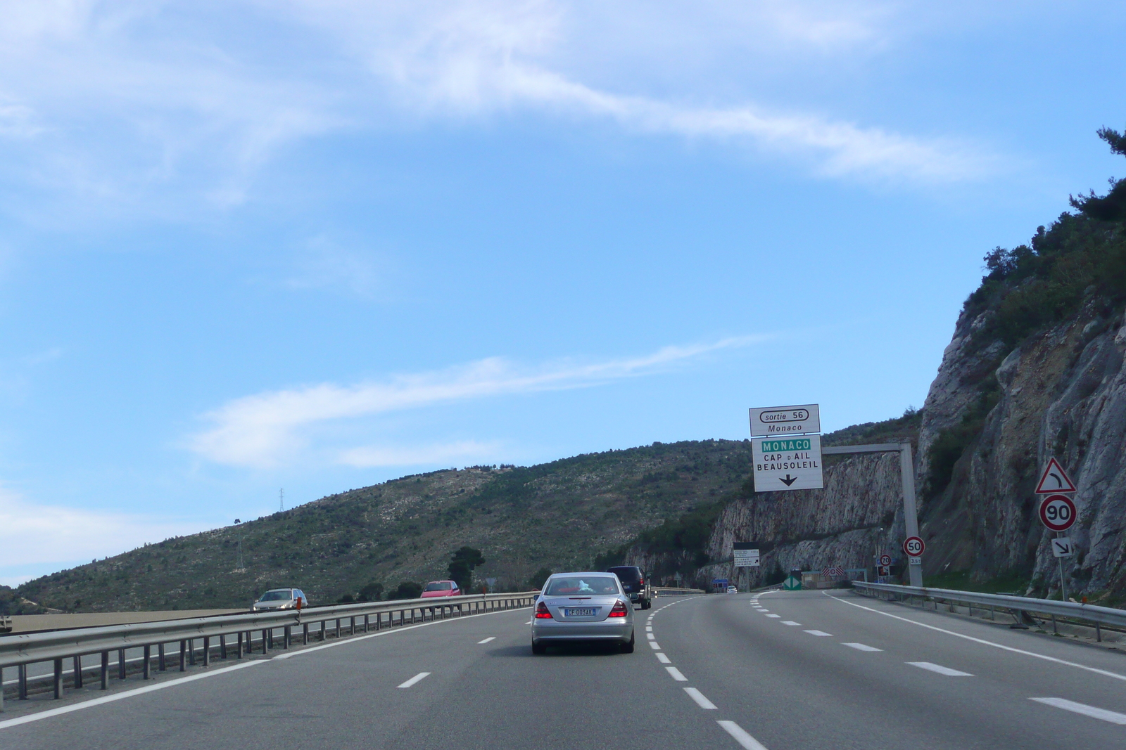 照片 法国(France) 蔚蓝海岸(French Riviera) 尼斯至芒通公路(Nice to Menton road) 2008-03 57