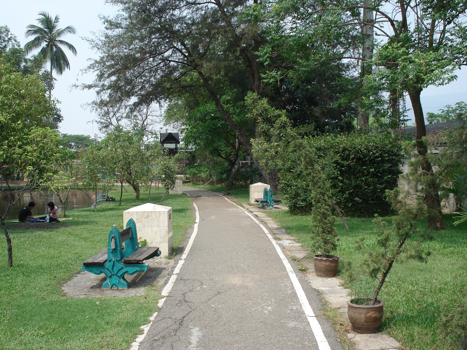 照片 泰国(Thailand) 清迈(Chiang Mai) 护城河内(Inside Canal) 布阿哈公园(Buak Had Park) 2006-04 10