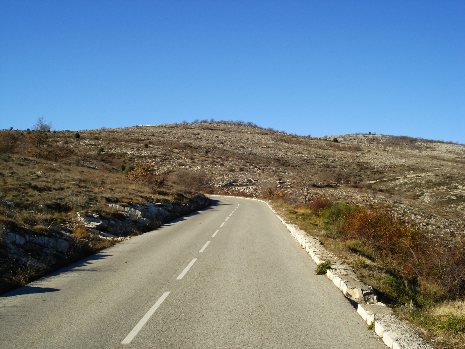 照片 法国(France) 蔚蓝海岸(French Riviera) 旺斯山口公路(Col de Vence road) 2007-01 15