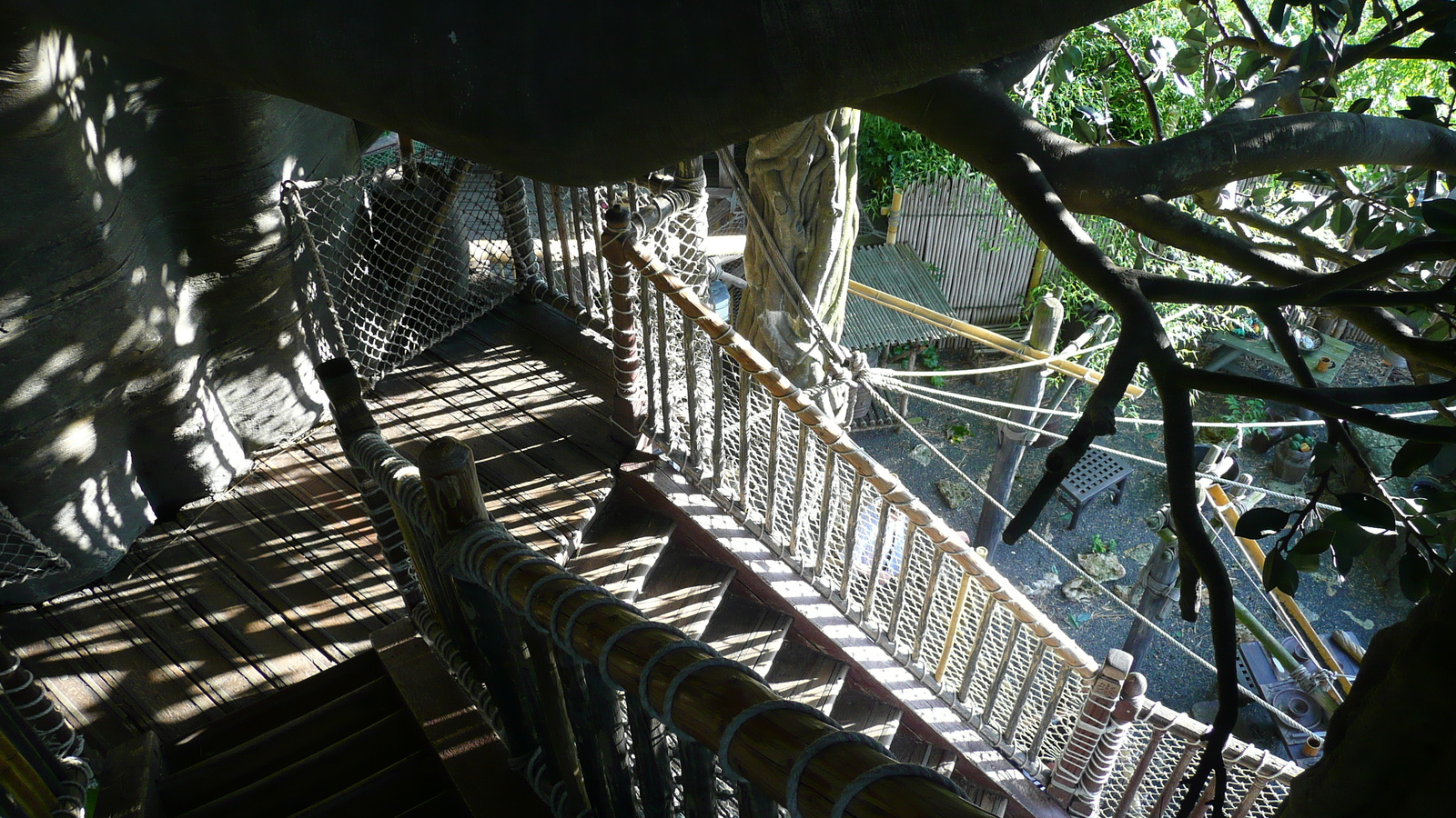 照片 法国(France) 巴黎迪士尼乐园(Disneyland Paris) 鲁滨逊树屋(La Cabane des Robinson) 2007-07 25