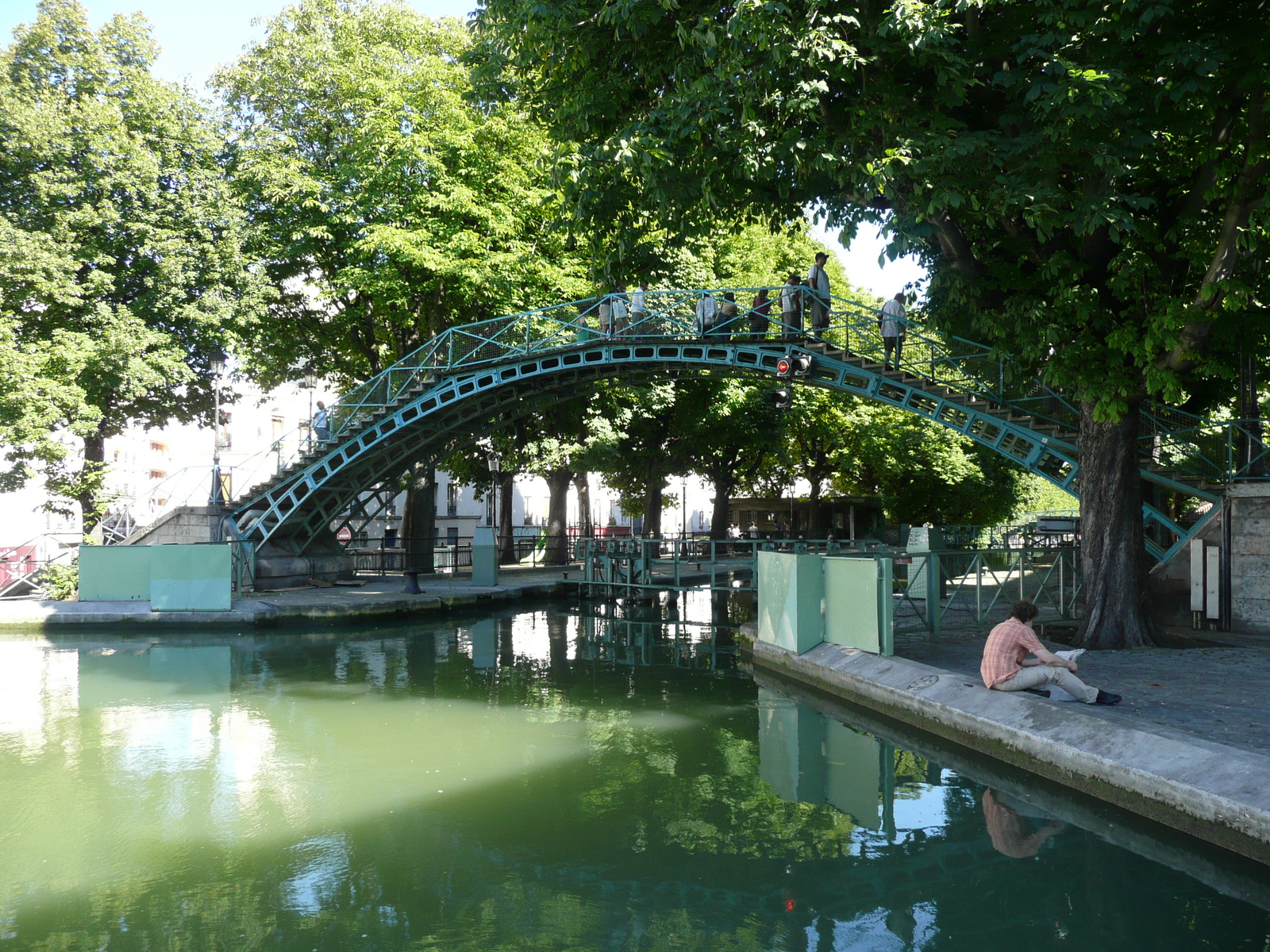 照片 法国(France) 巴黎(Paris) 圣马丁运河(Canal St Martin) 2007-08 169
