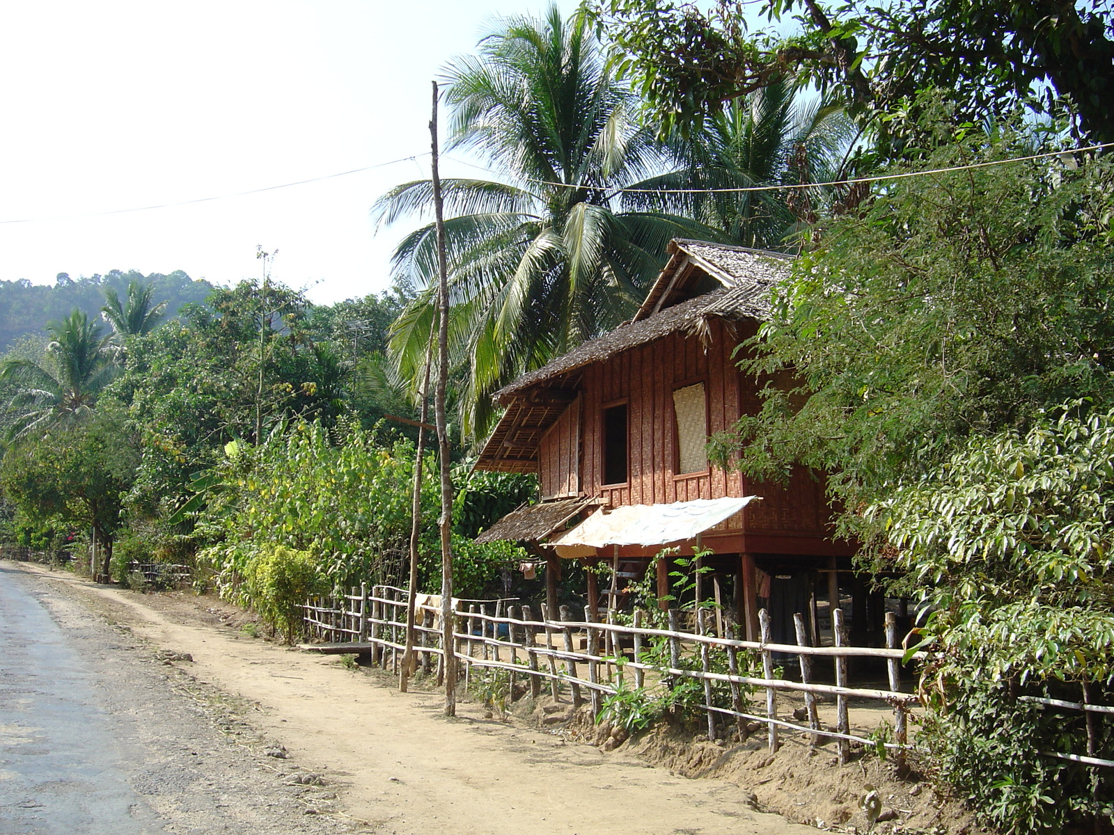照片 缅甸(Myanmar) 土瓦至茂马干海滩公路(Road from Dawei to Maungmagan beach) 2005-01 21