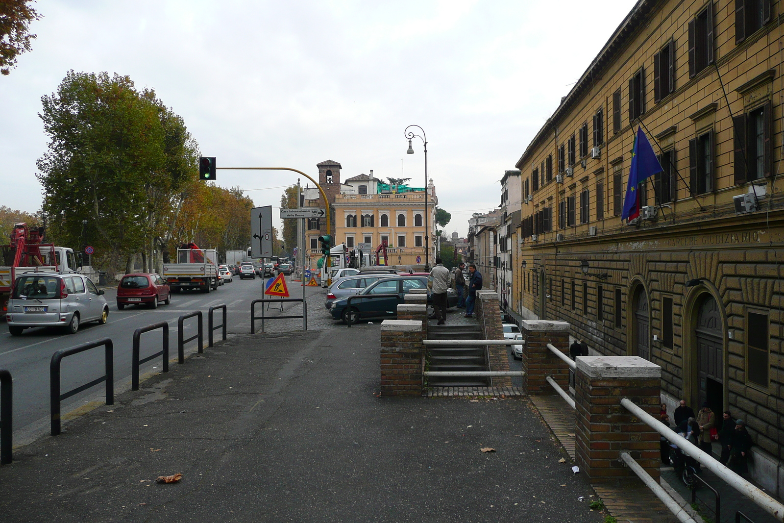 照片 意大利(Italy) 罗马(Rome) 贾尼科洛台伯河滨路(Lungotevere Gianicolense) 2007-11 15