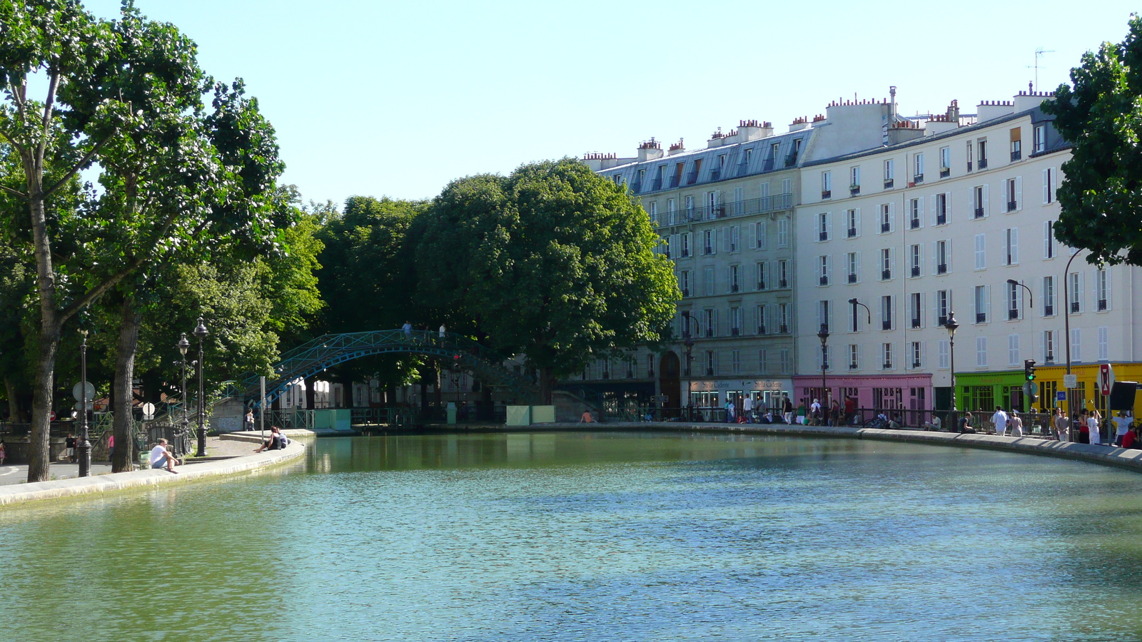 照片 法国(France) 巴黎(Paris) 圣马丁运河(Canal St Martin) 2007-08 60