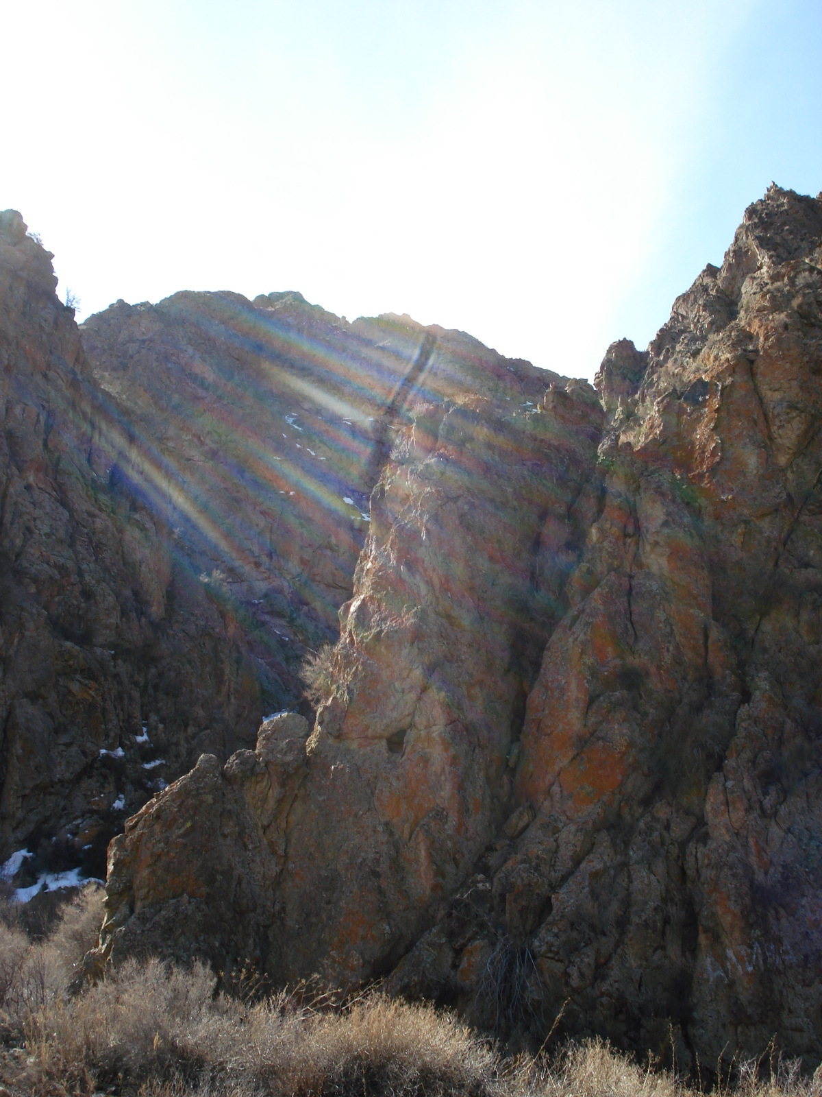 照片 哈萨克斯坦(Kazakhstan) 阿拉木图至恰伦峡谷公路(Almaty to Charyn Canyon road) 2007-03 20