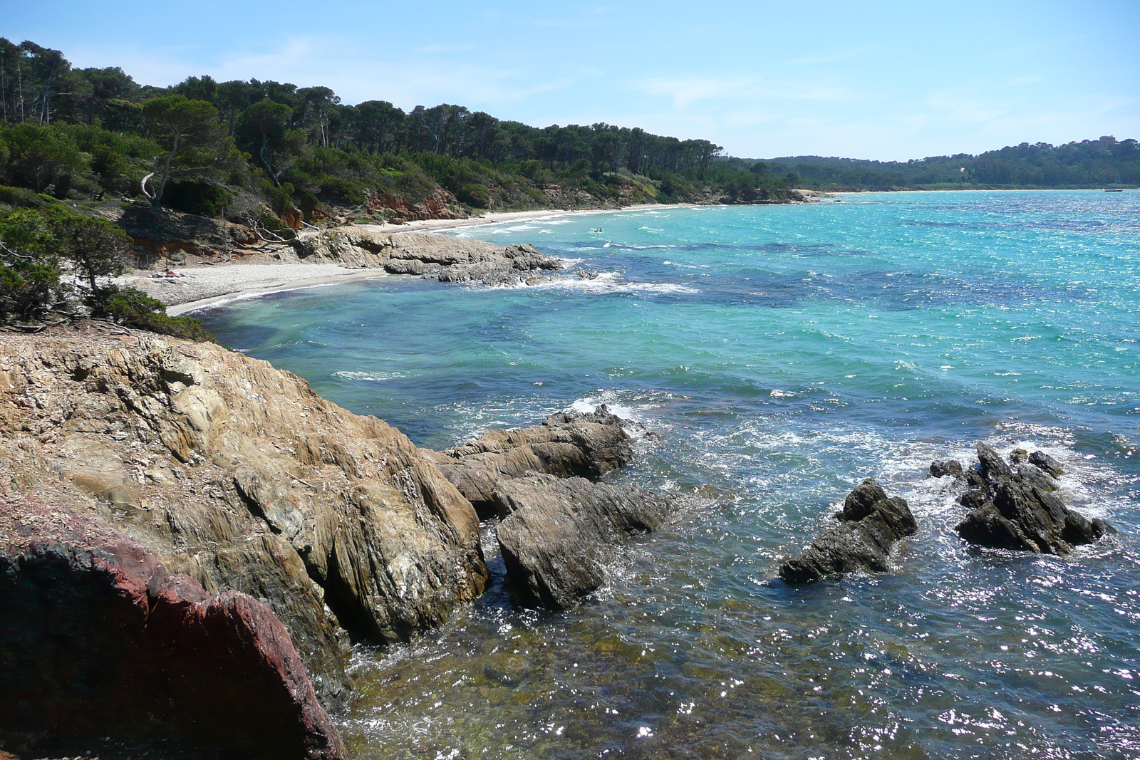 照片 法国(France) 波克罗勒岛(Porquerolles Island) 勒坎海滩(Lequin beach) 2008-05 7