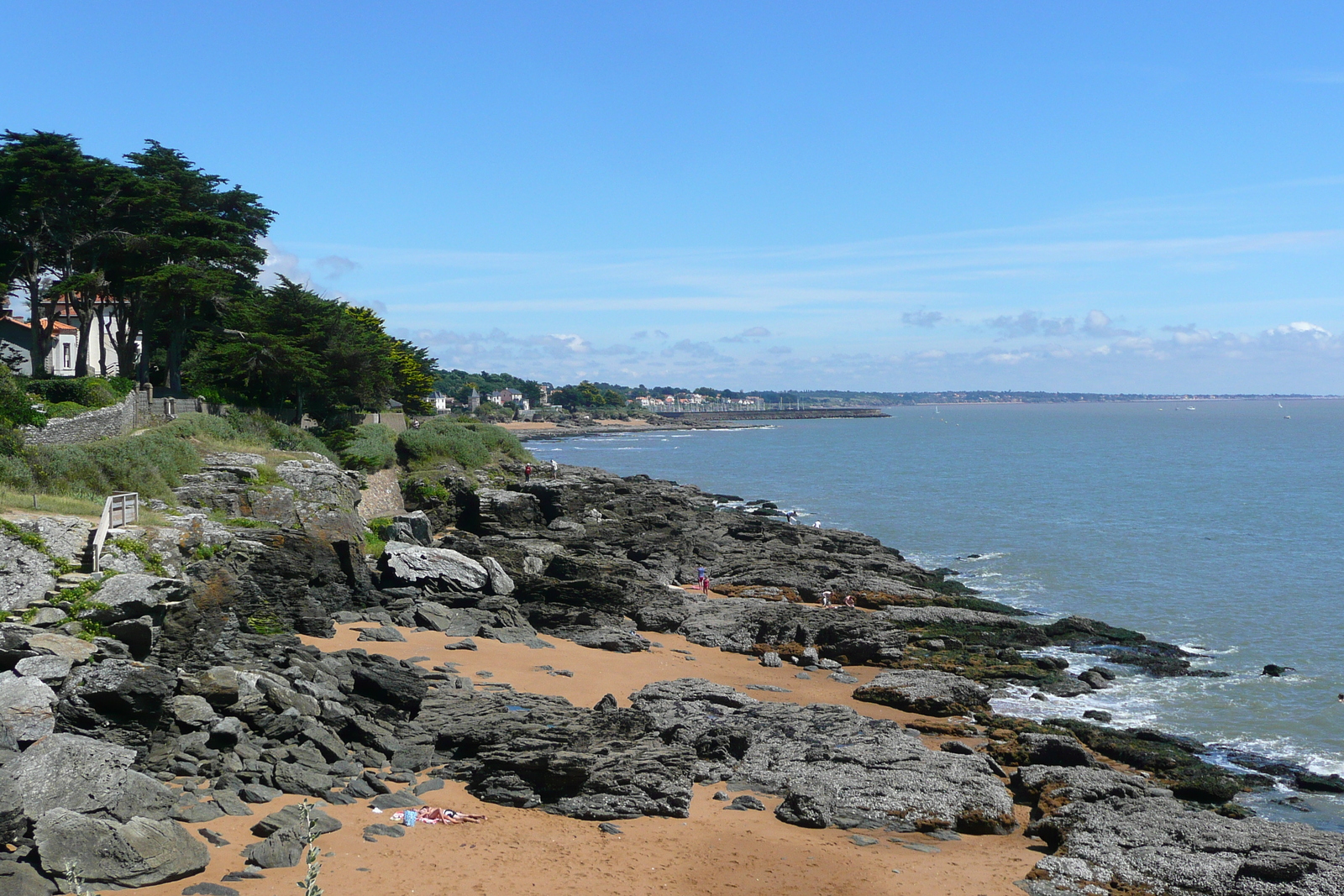 照片 法国(France) 波尔尼克(Pornic) 滨海圣玛丽(Sainte Marie sur Mer) 2008-07 28