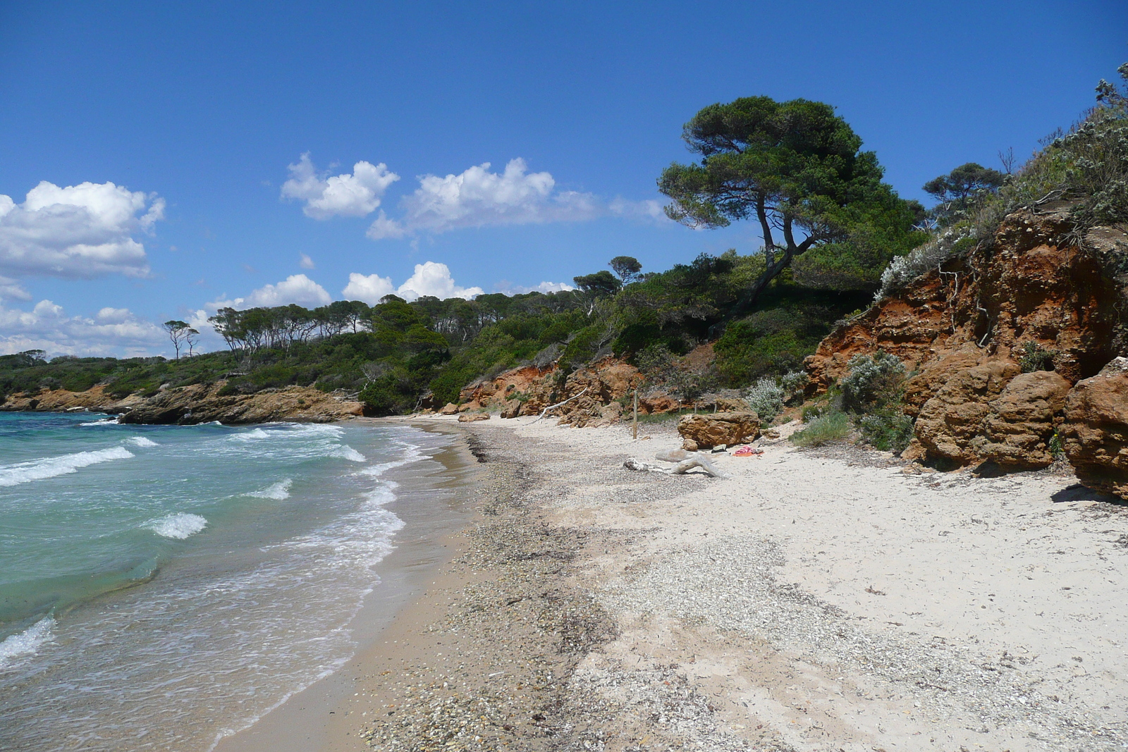 照片 法国(France) 波克罗勒岛(Porquerolles Island) 勒坎海滩(Lequin beach) 2008-05 12