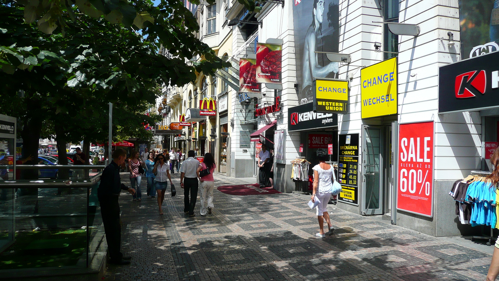 照片 捷克(Czech Republic) 布拉格(Prague) 瓦茨拉夫广场(Vaclavske namesti) 2007-07 2