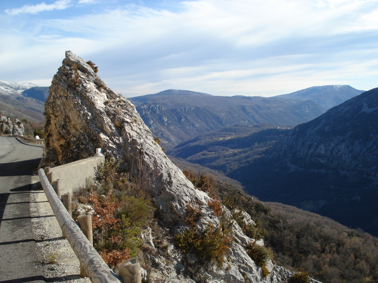 照片 法国(France) 库尔瑟古勒至格雷奥利耶雪场公路(Coursegoule to Greolieres les neiges road) 2007-01 89